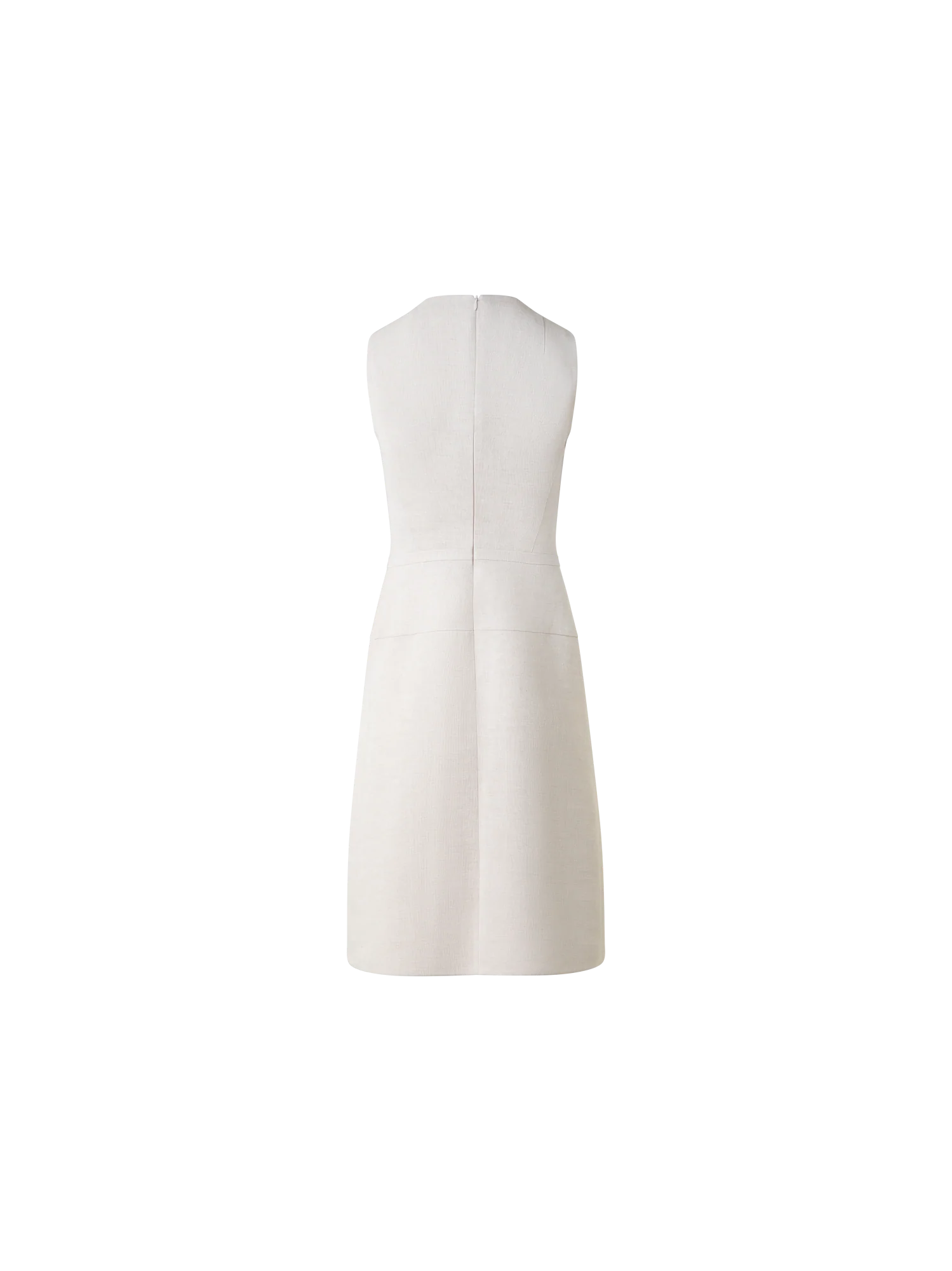 A-Line Sheath Dress in Linen Double-Face - Image 3