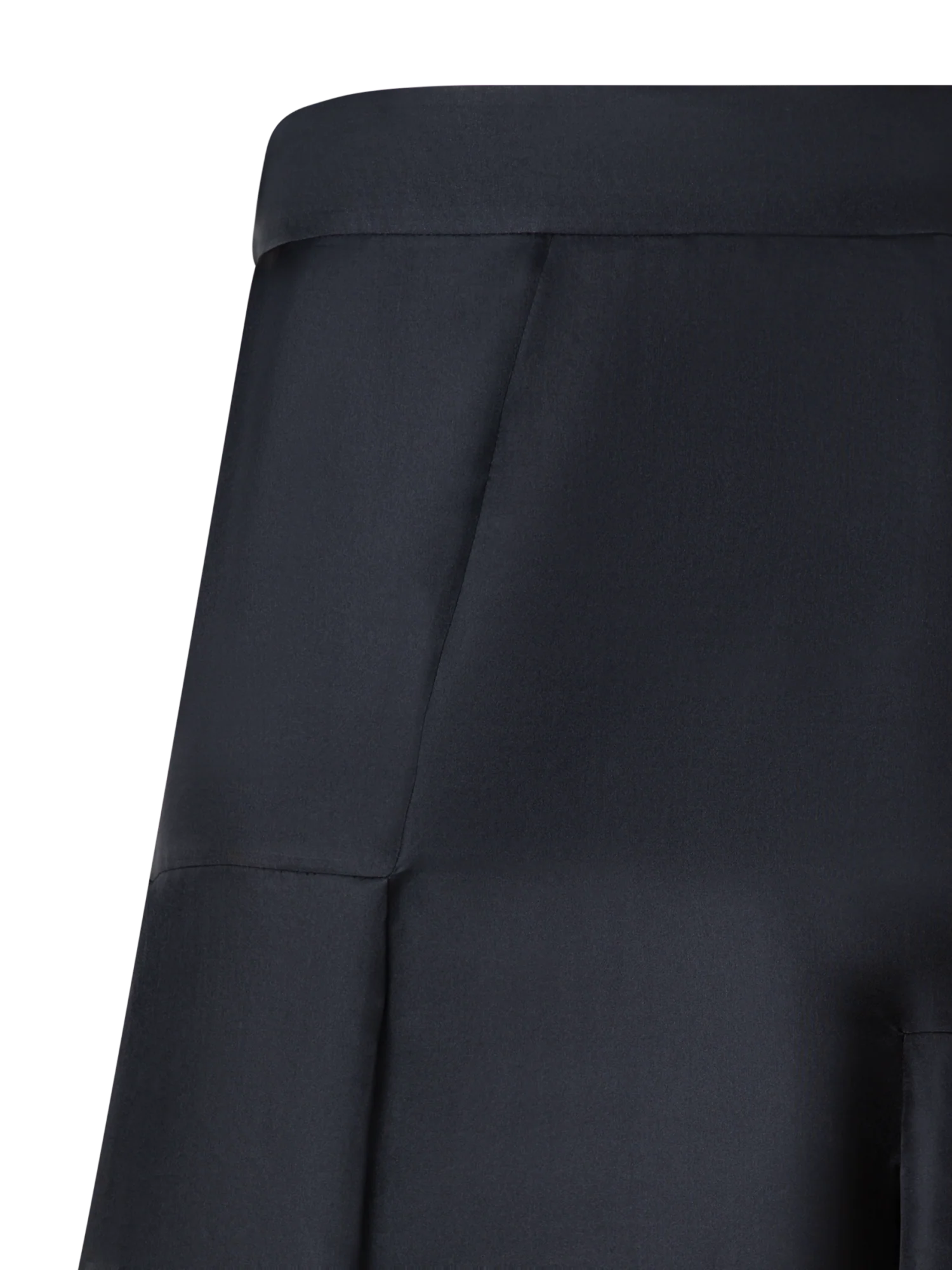 Asymetrical Midi Skirt in Silk Organza - Image 5