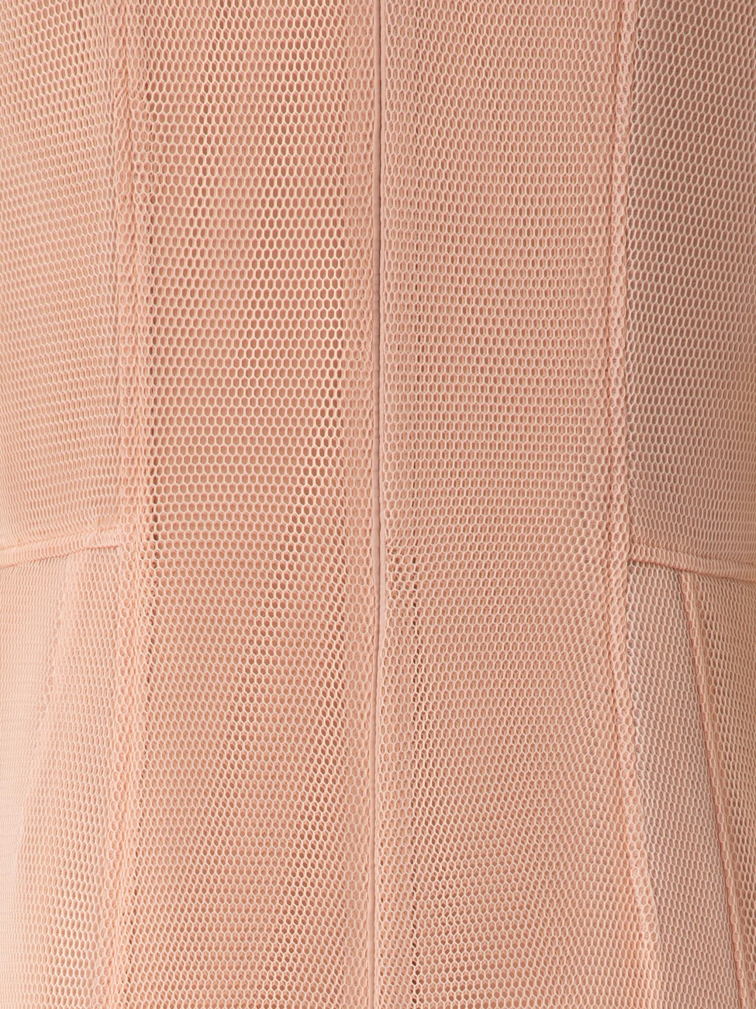 Asymmetrical Techno Grid Midi Dress - Image 6