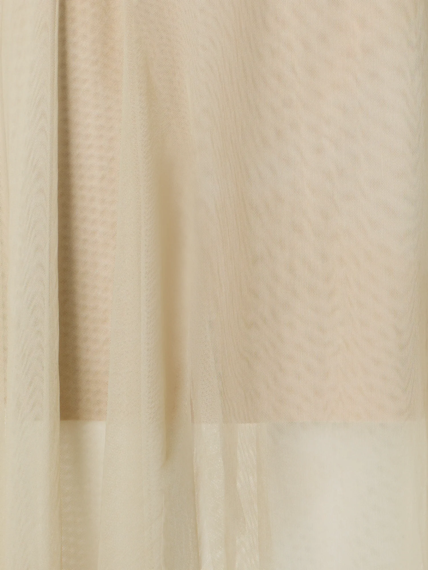 Asymmetrical Tulle Dress in Chiaroscuro Print - Image 6