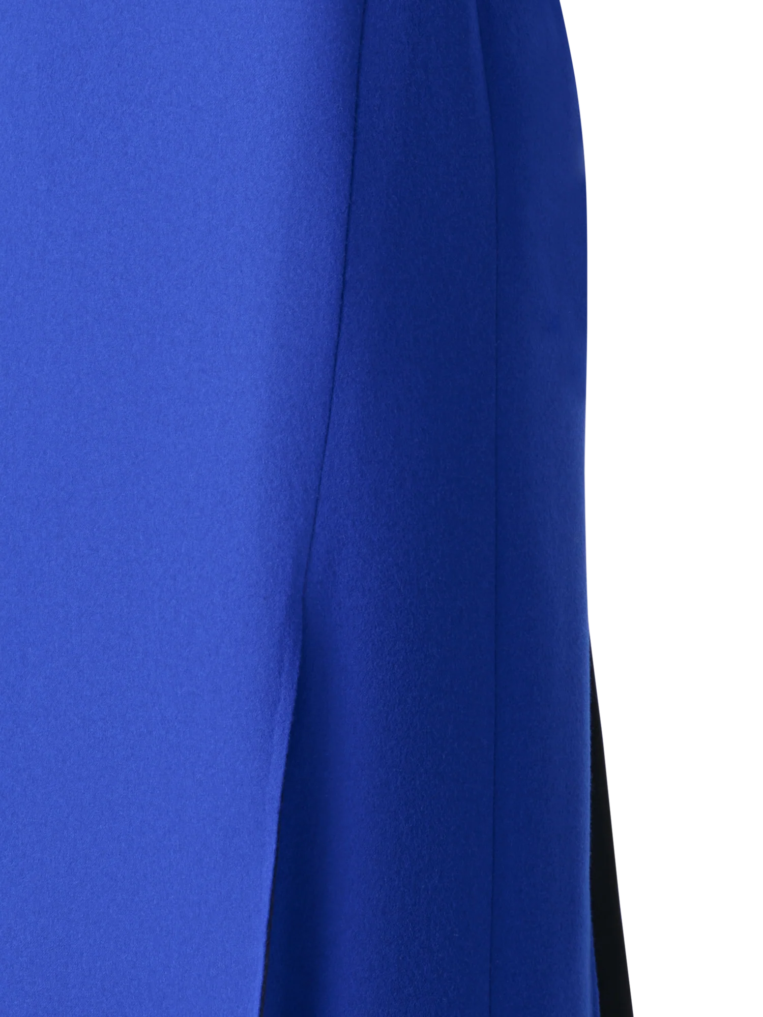 Asymmetrical Wool Double-Face Midi Dress - Image 4