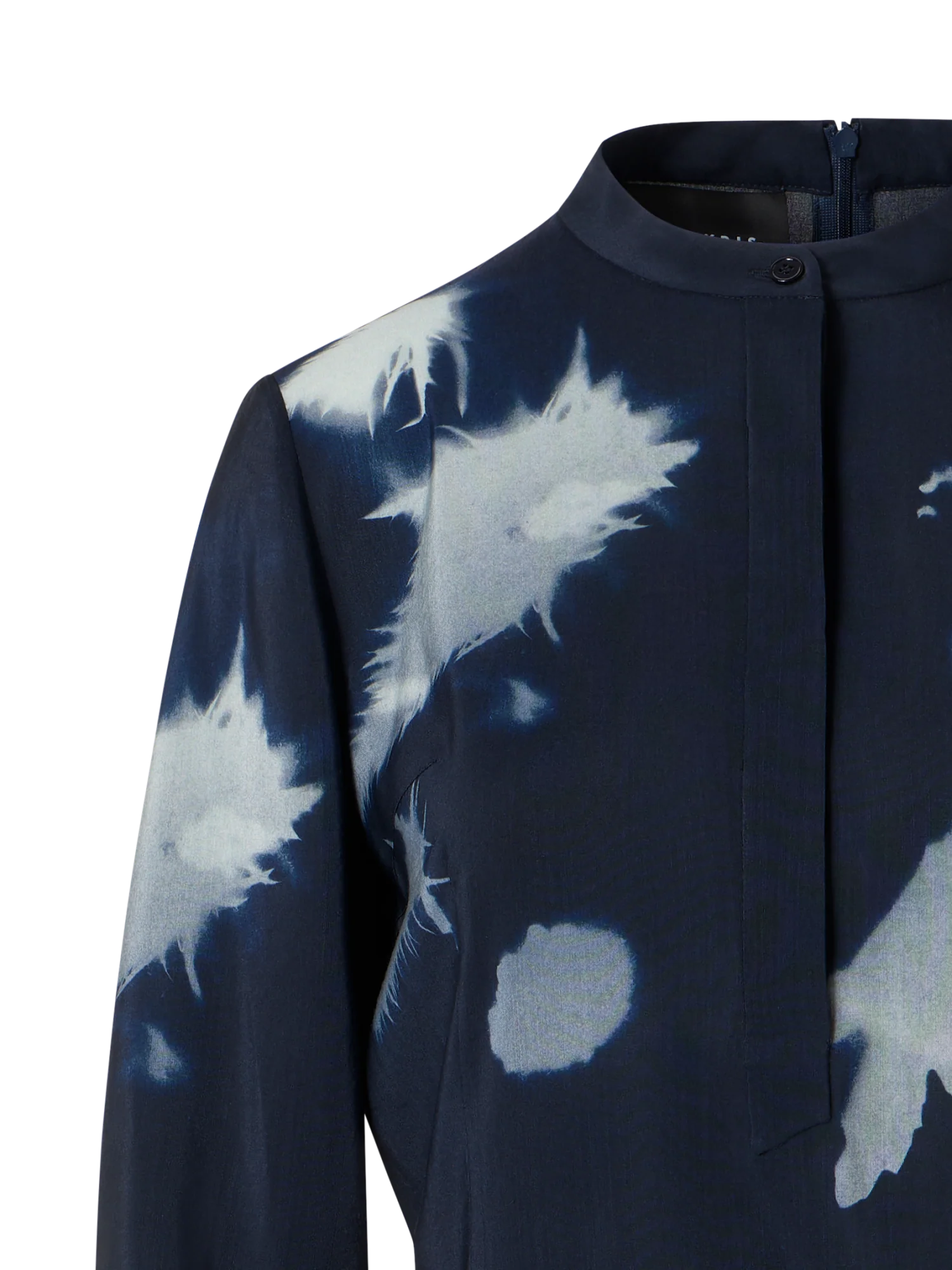 Belted Midi Shirt Dress in Wildflower Print - Image 3
