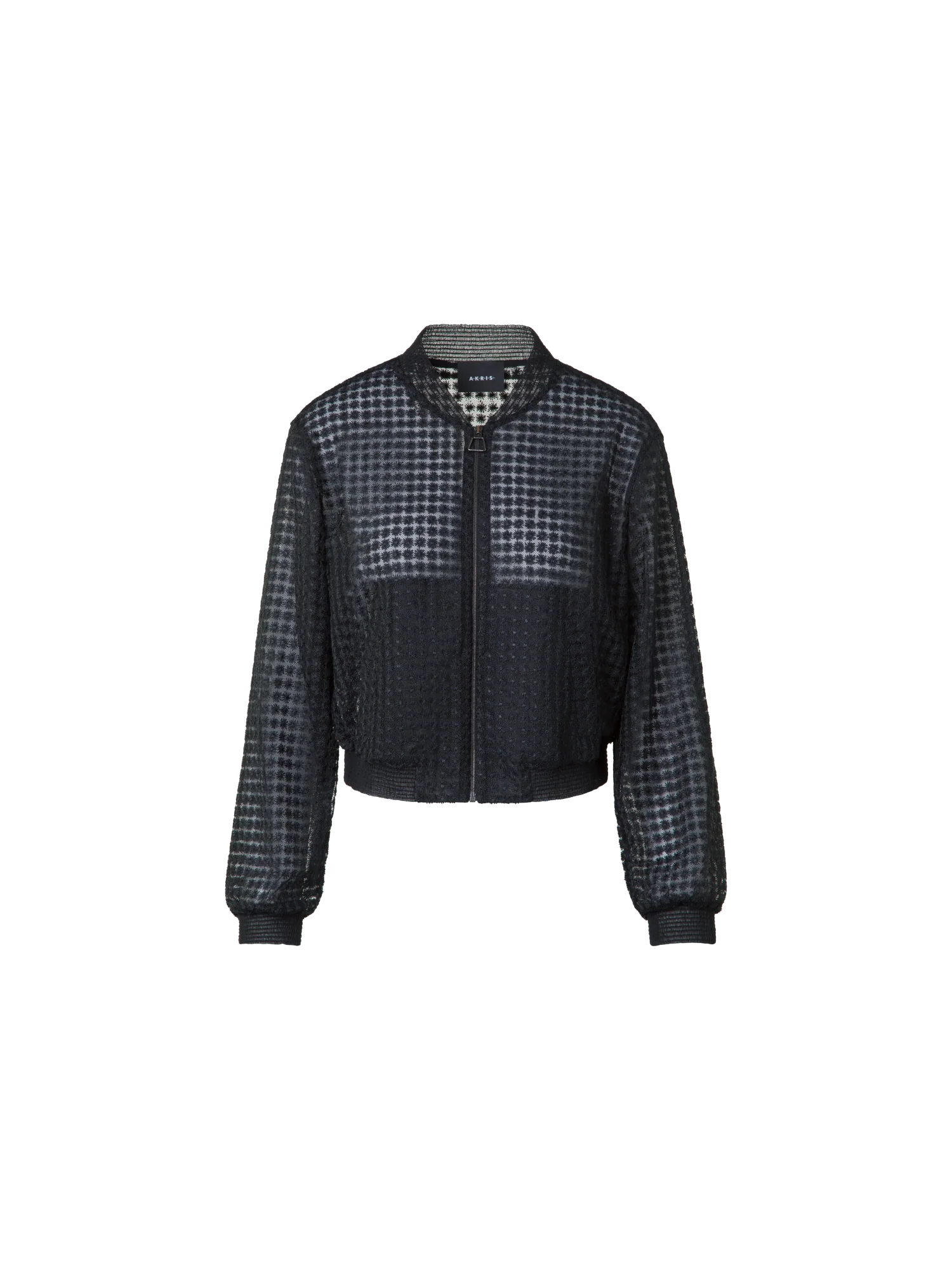 Bomber Jacket in Flower Embroidery