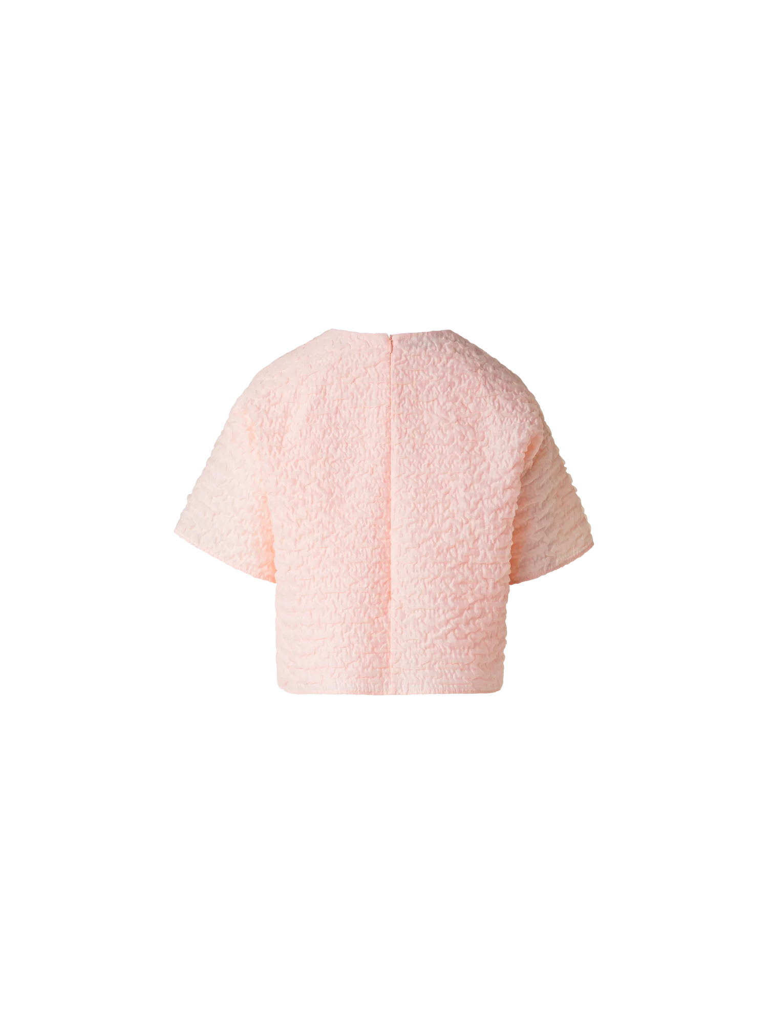 Boxy Blouse in 3D Bubble Organza - Image 4
