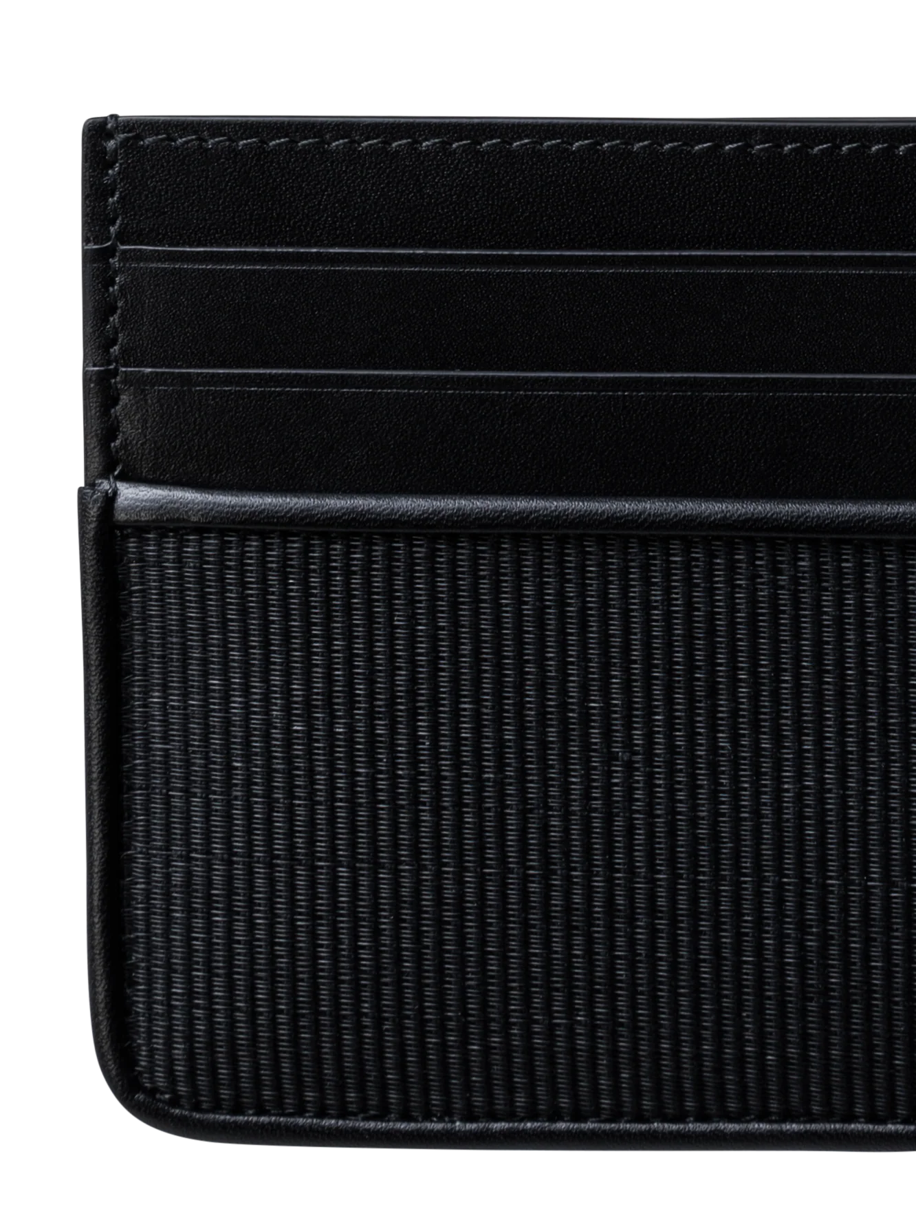 Card Holder in Horsehair and Leather - Image 4