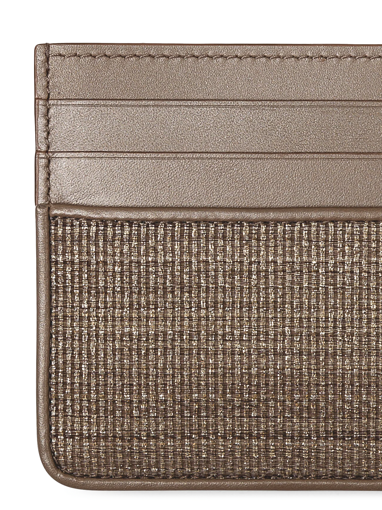 Card Holder in Horsehair and Leather - Image 3