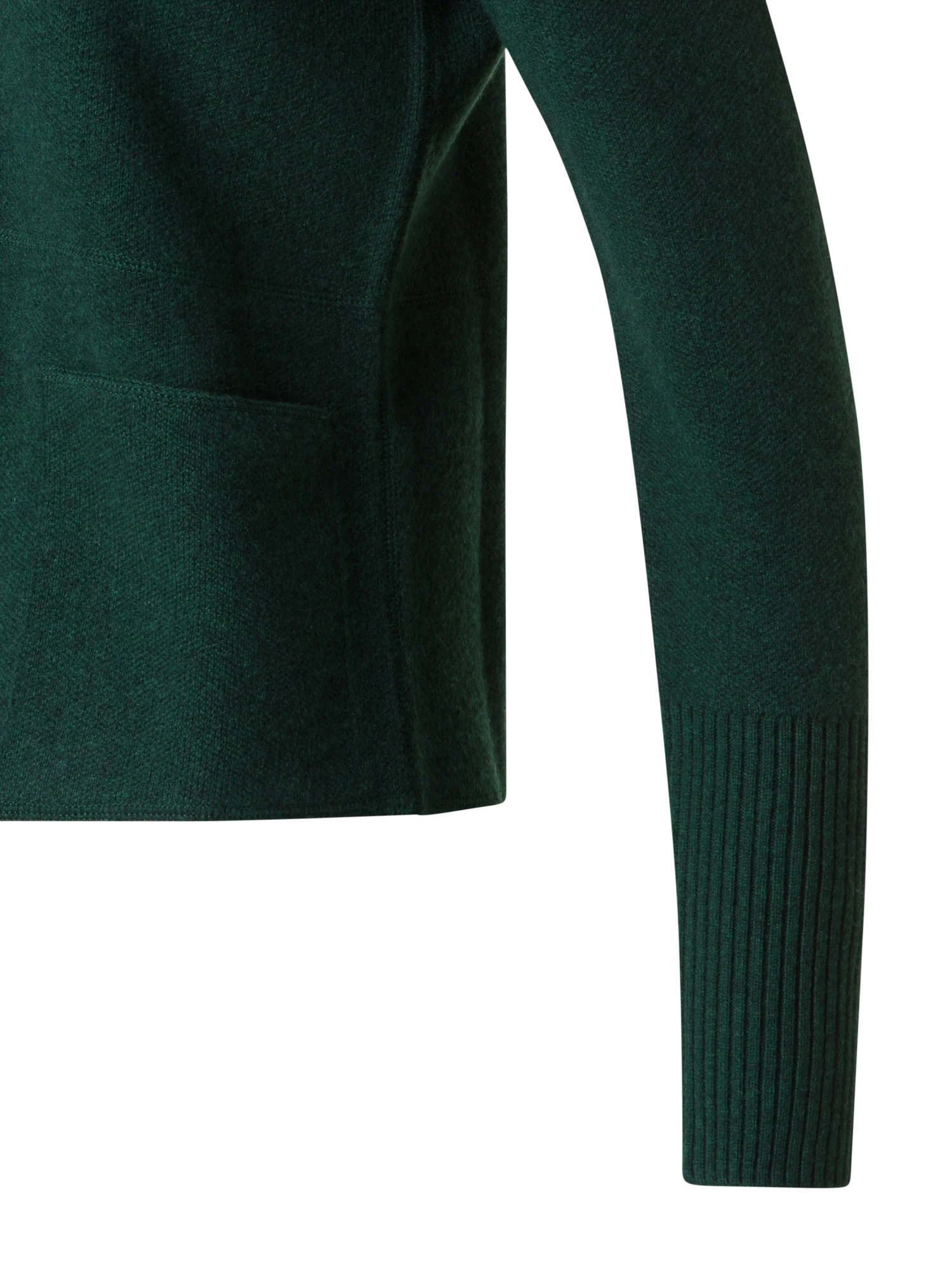 Cardigan in Cashmere Pique Knit - Image 2