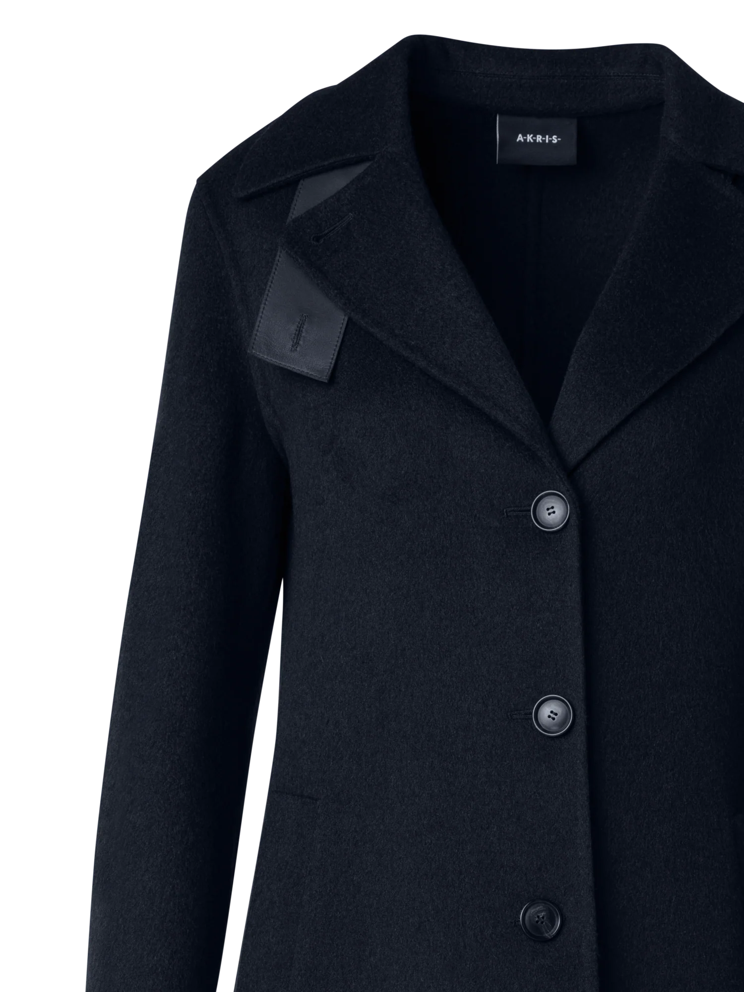 Cashmere Double-Face Blazer Coat - Image 4
