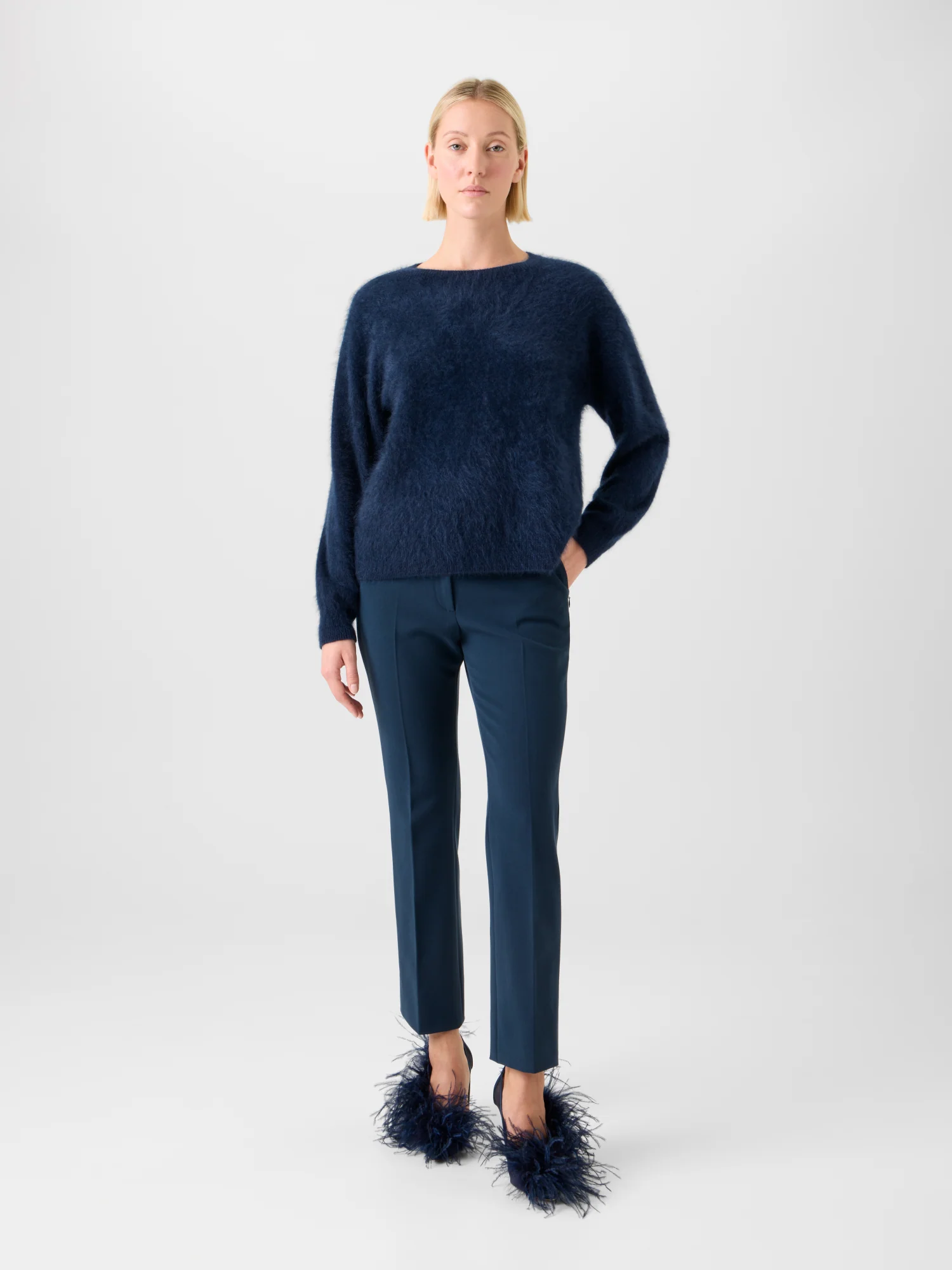 Cloud Cashmere Knit Sweater - Image 2