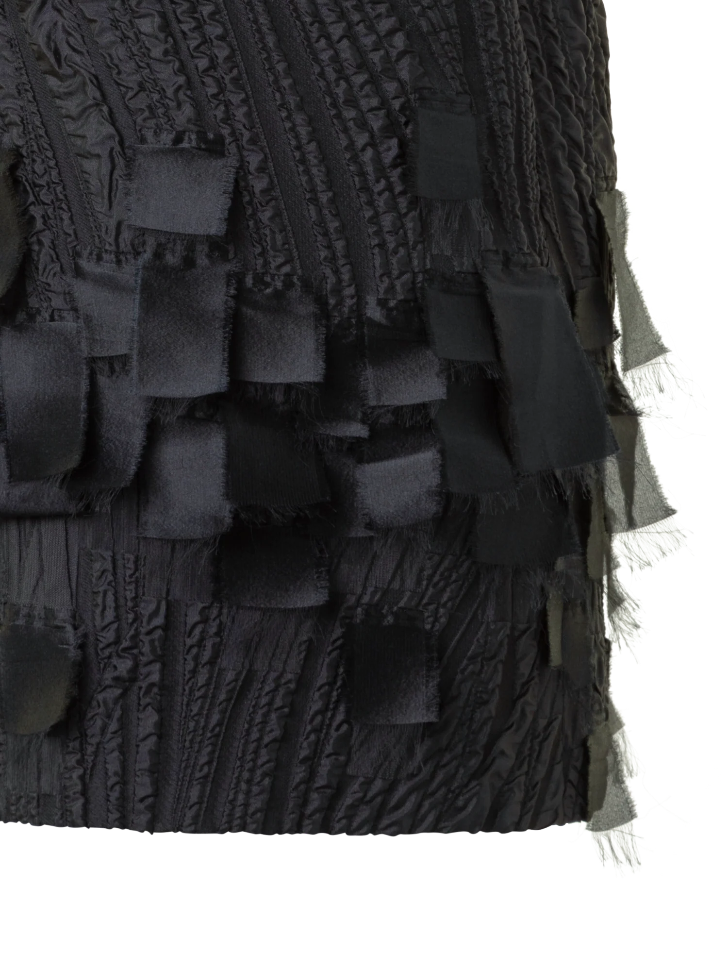 Cocktail Dress in Waves and Ribbons Jacquard - Image 3