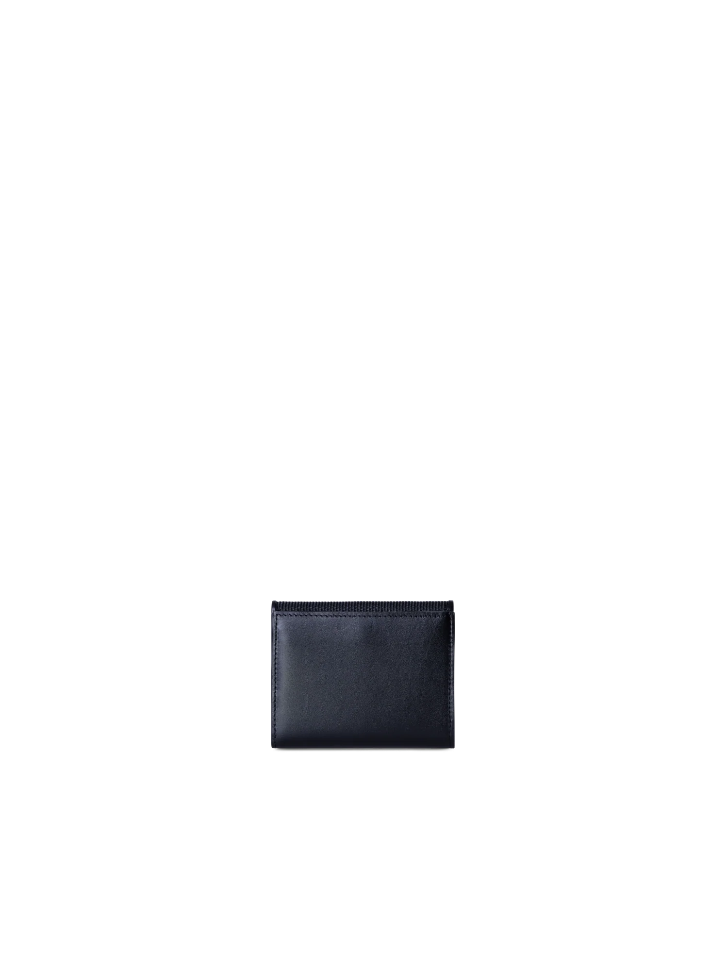 Compact Wallet in Horsehair and Leather - Image 3