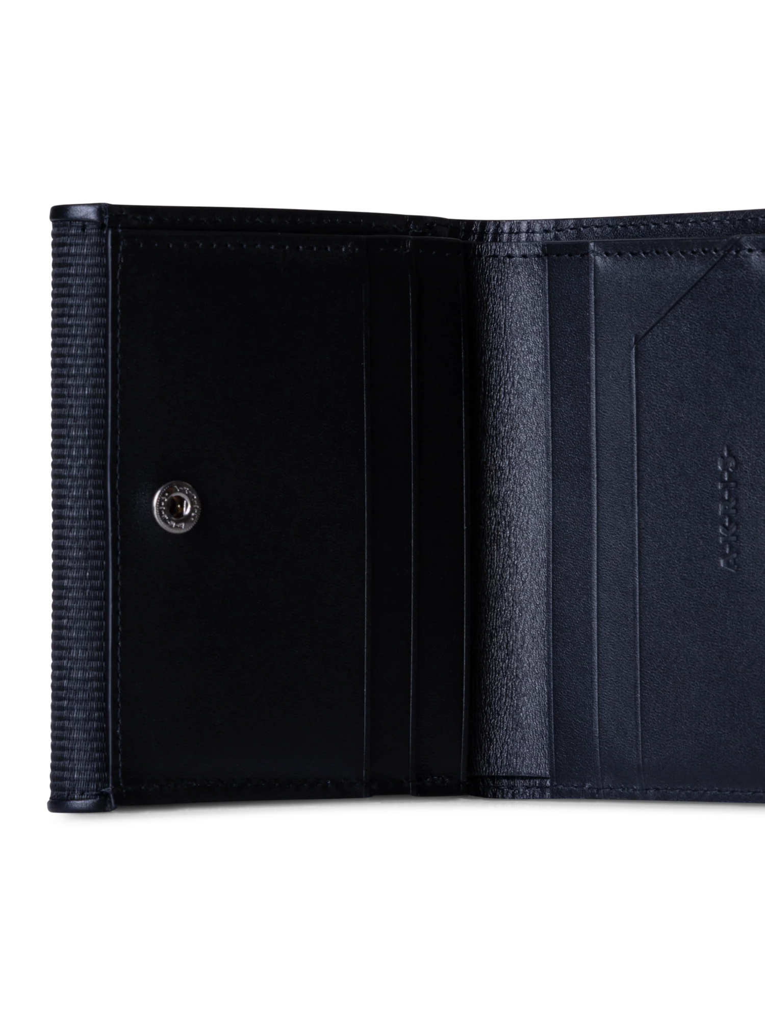 Compact Wallet in Horsehair and Leather - Image 4