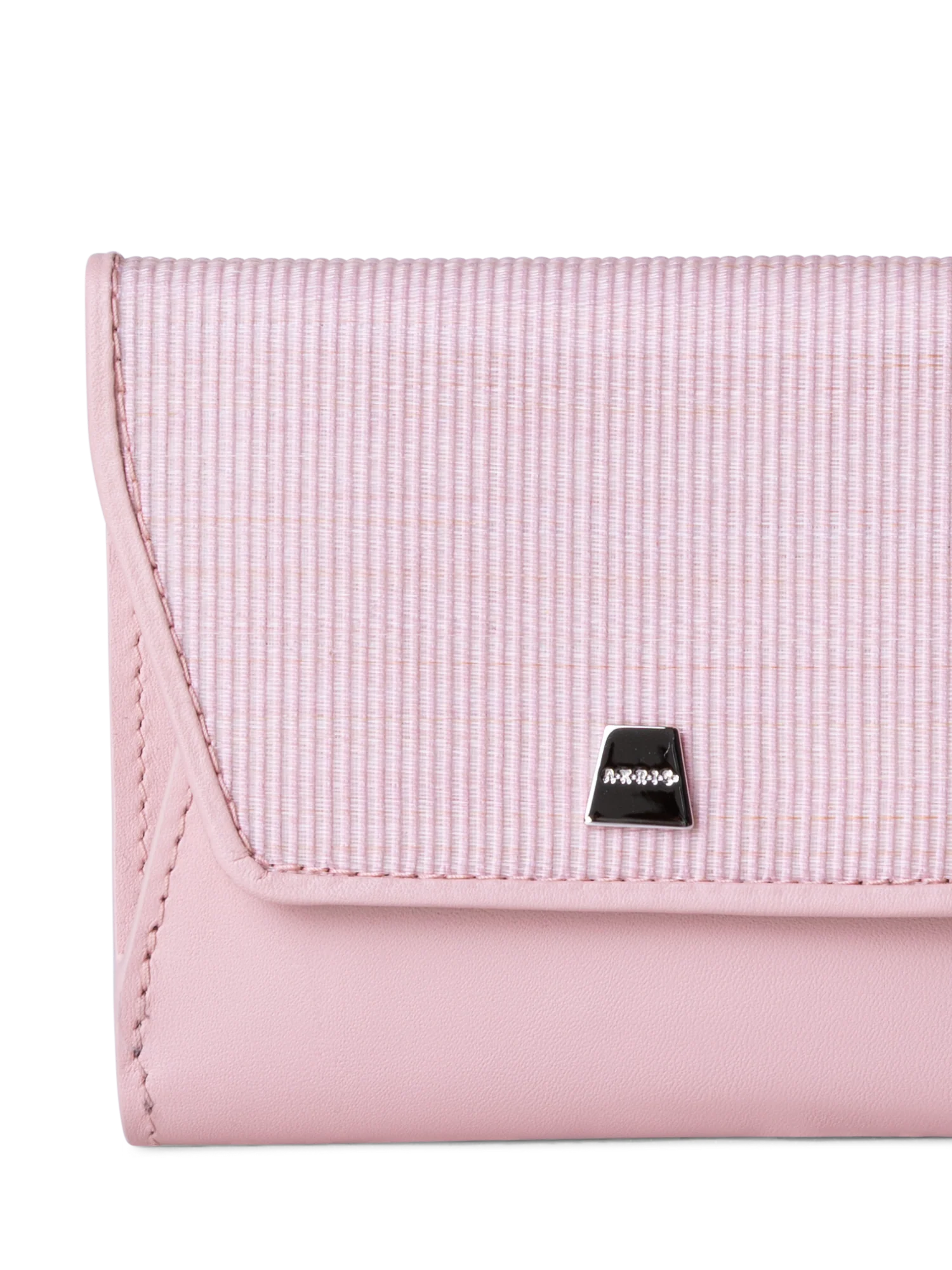 Compact Wallet in Horsehair and Leather - Image 4