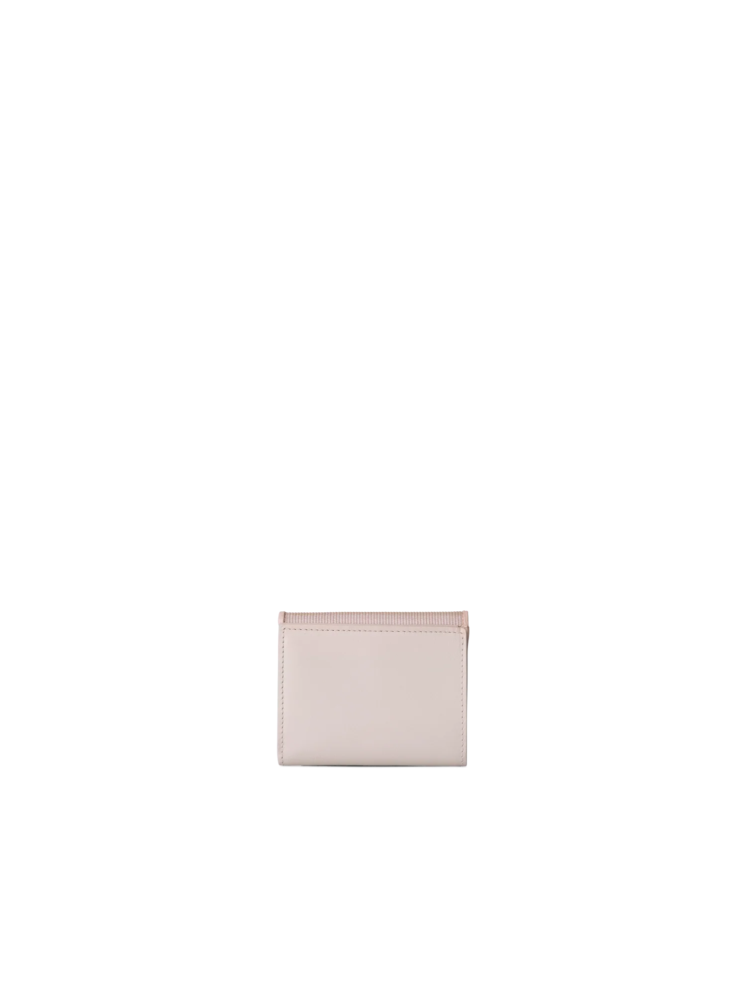 Compact Wallet in Horsehair and Leather - Image 2