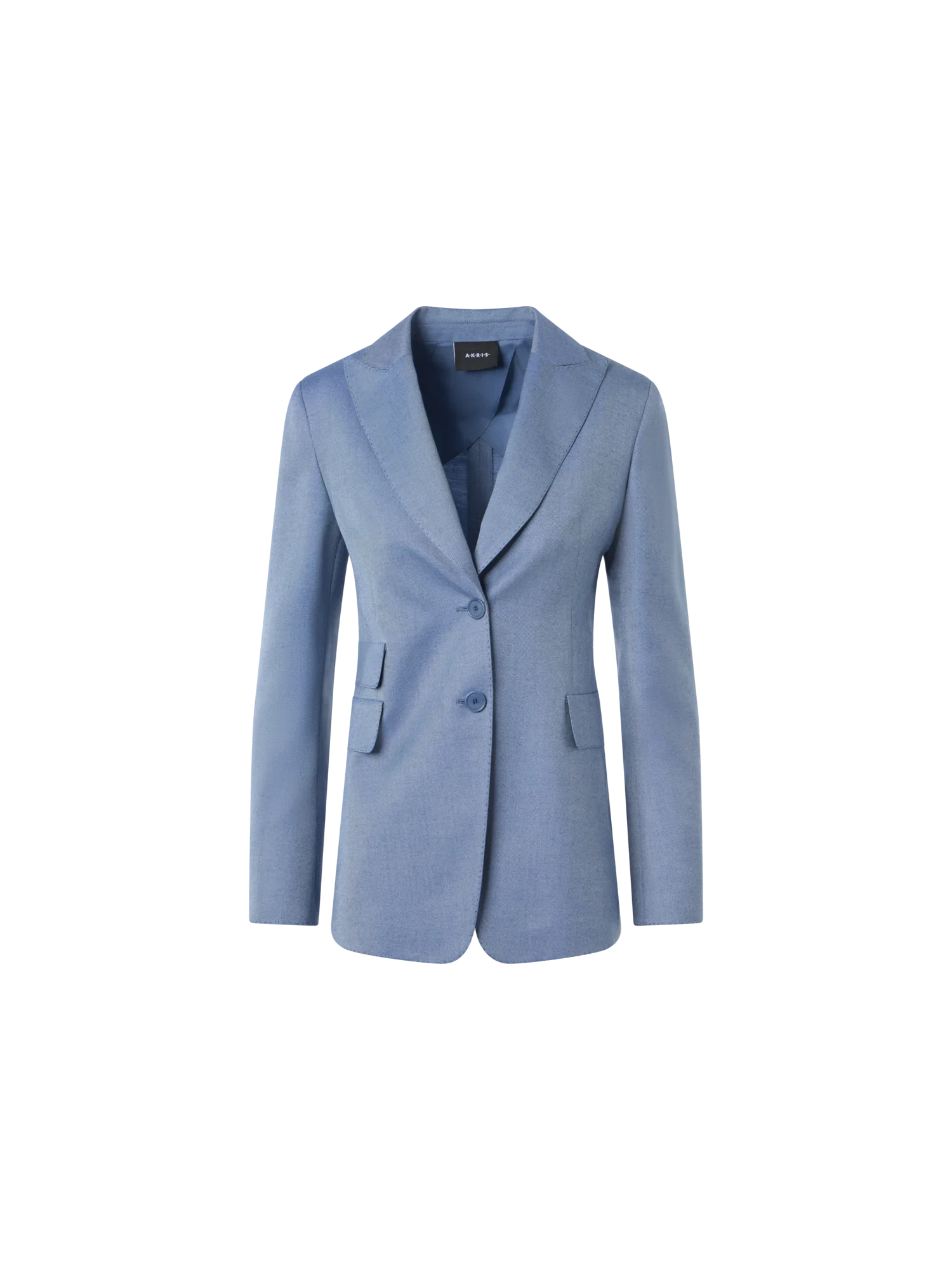 Cashmere Silk Gabardine Tailored Jacket