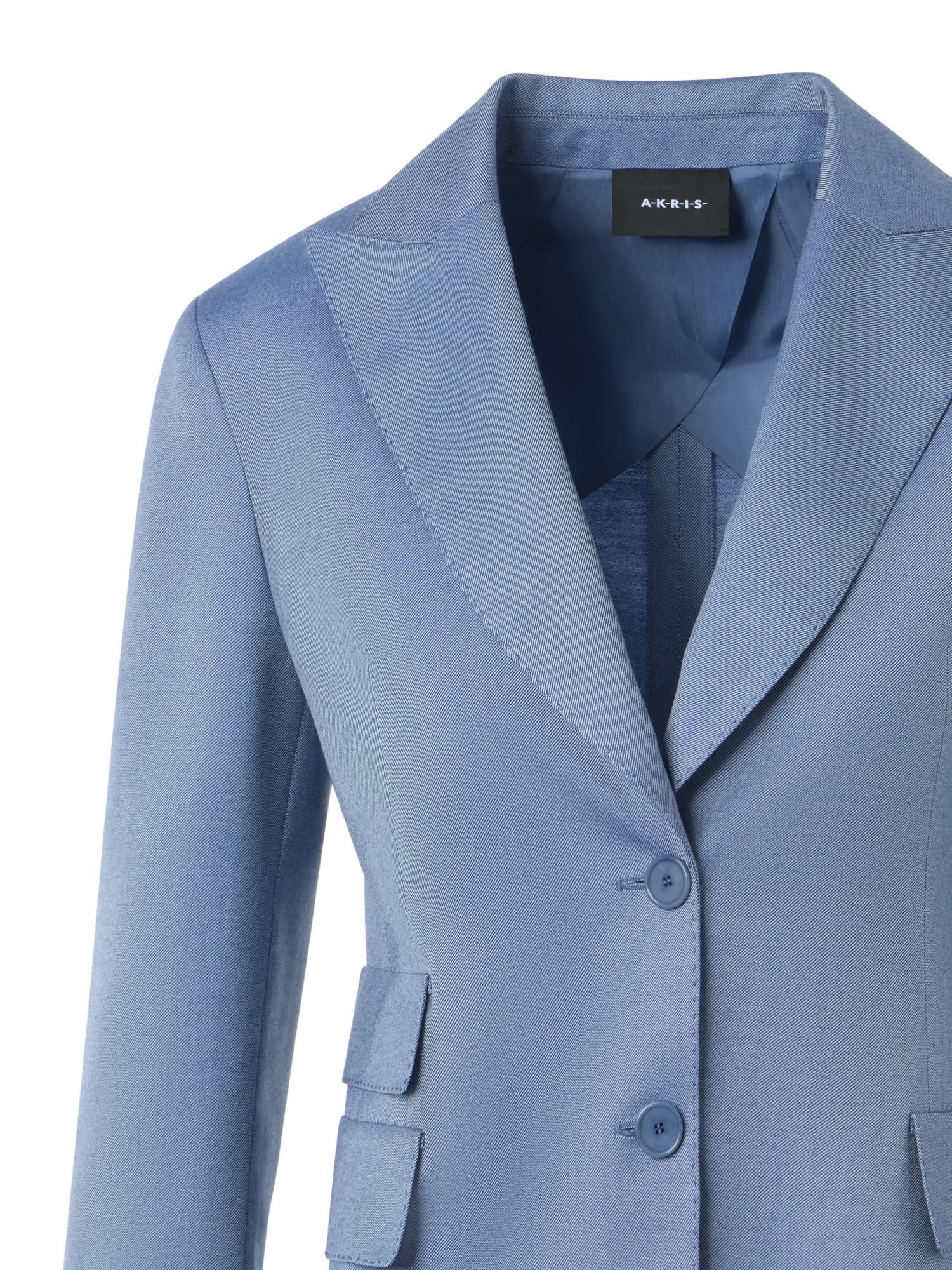 Cashmere Silk Gabardine Tailored Jacket - Image 2