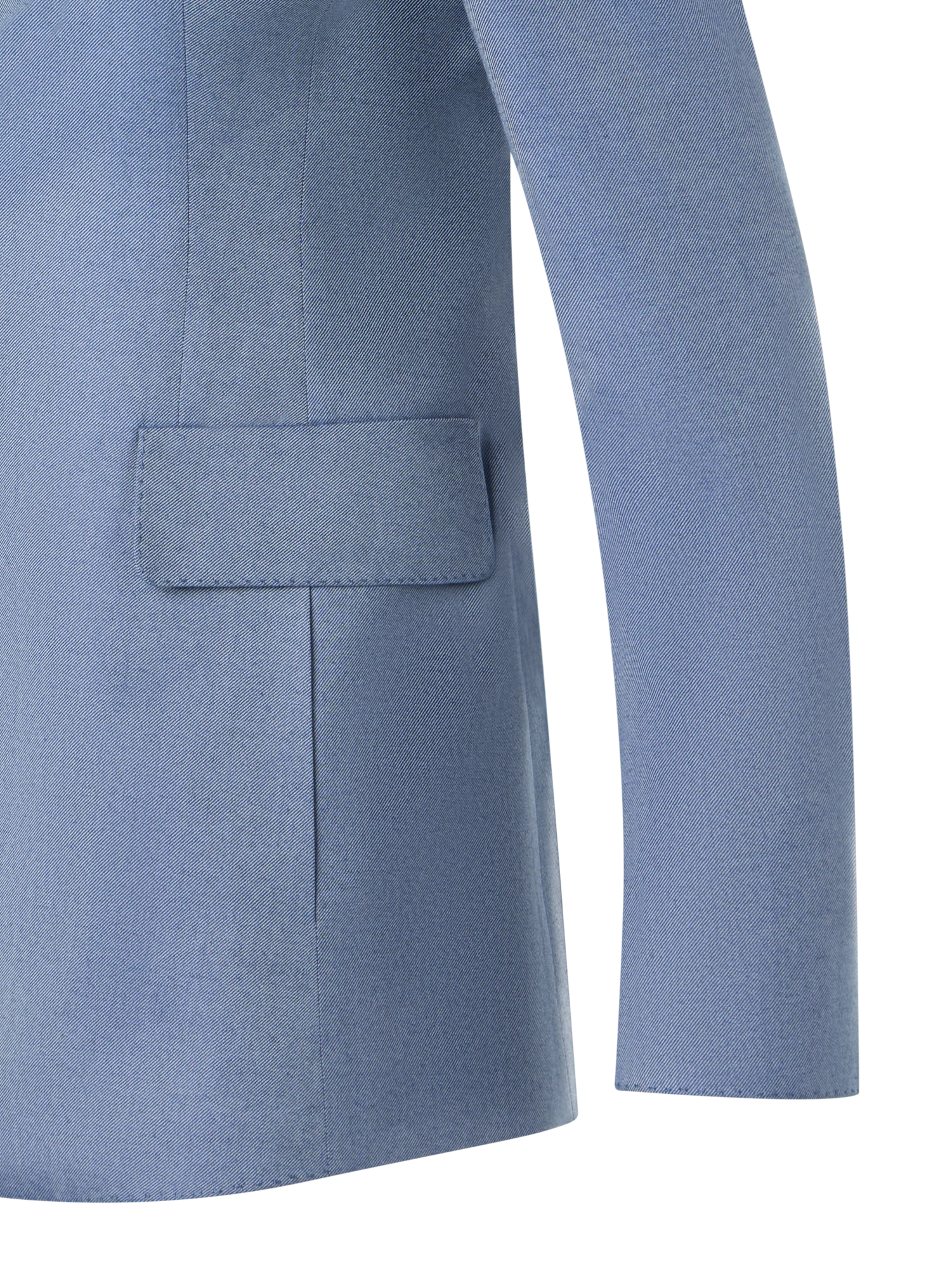 Cashmere Silk Gabardine Tailored Jacket - Image 3