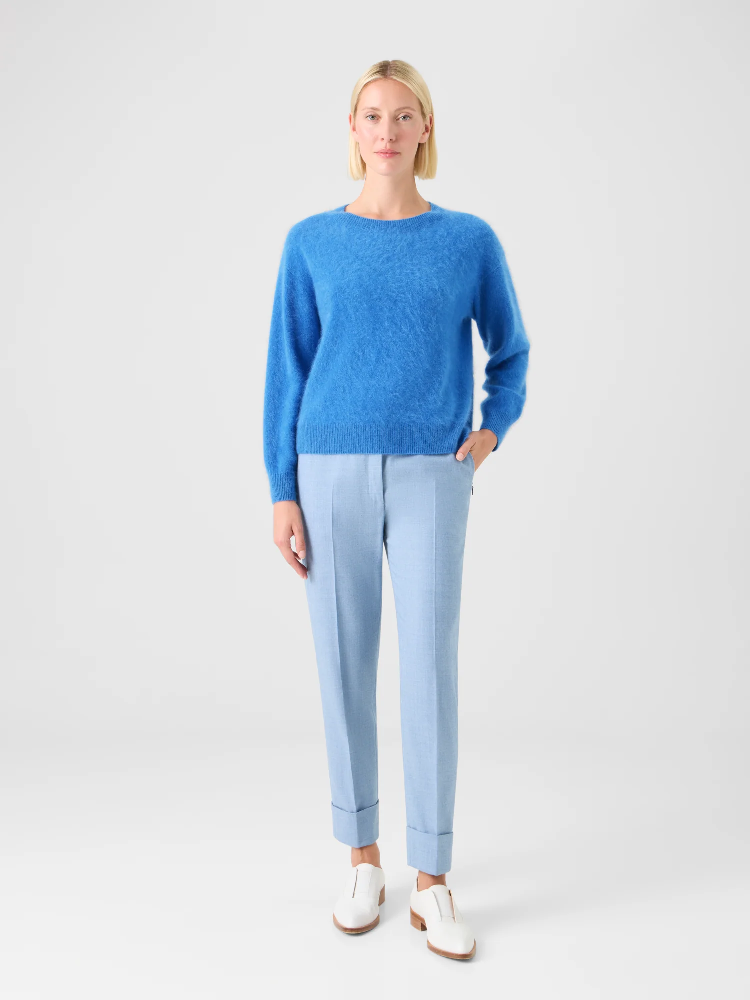 Cloud Cashmere Knit Sweater - Image 2