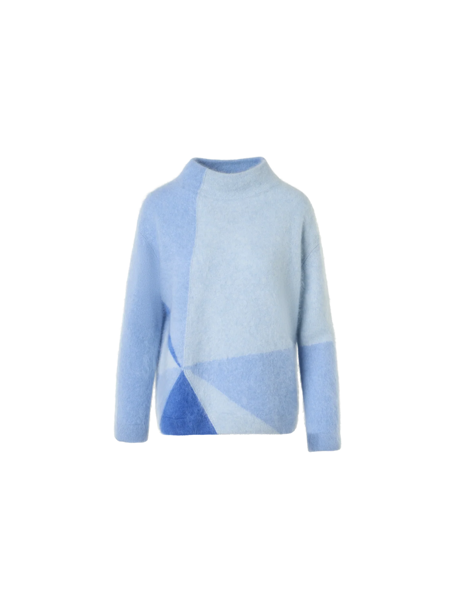 Cloud Cashmere Sweater with Sunbeam Intarsia