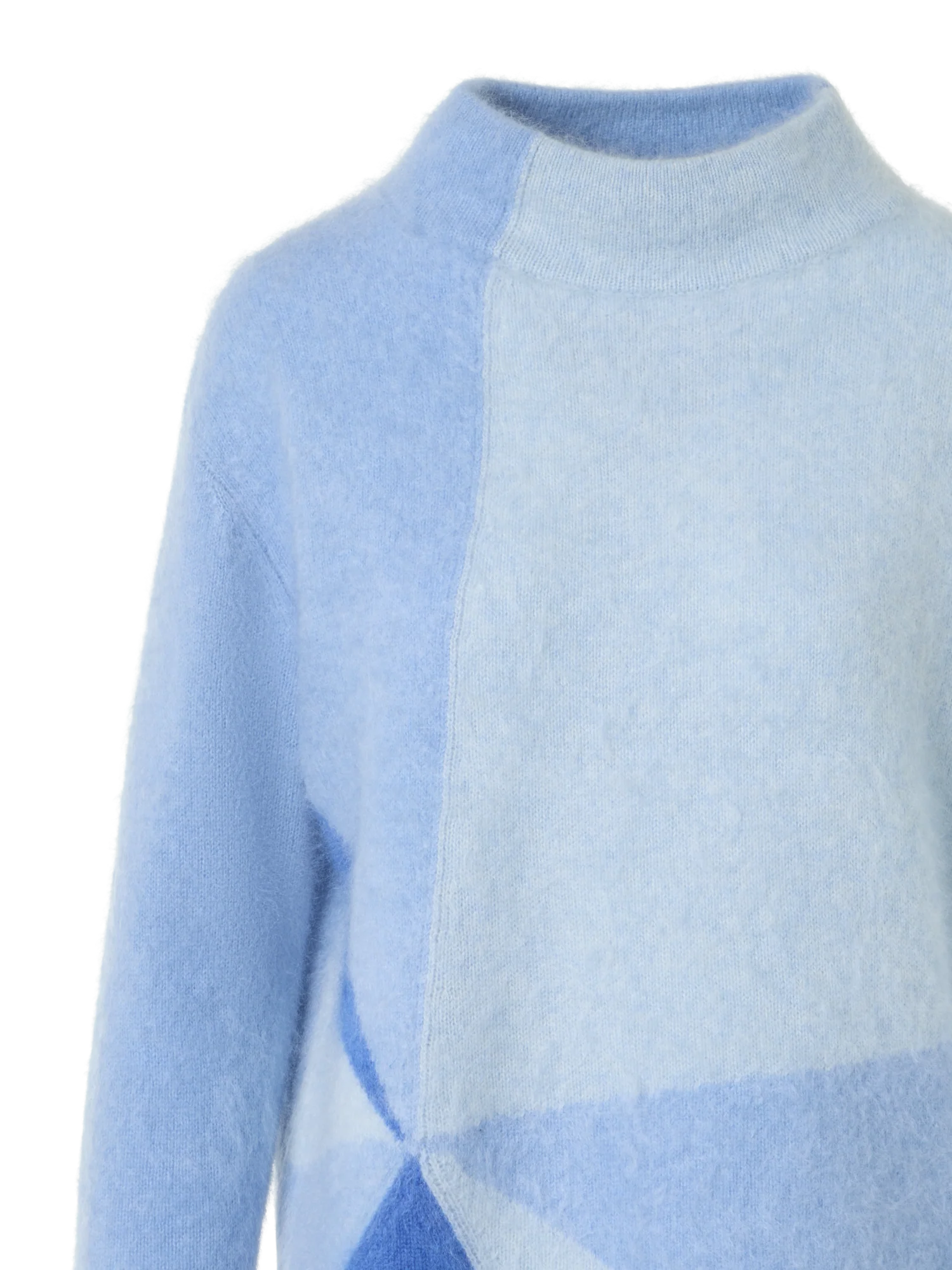 Cloud Cashmere Sweater with Sunbeam Intarsia - Image 3