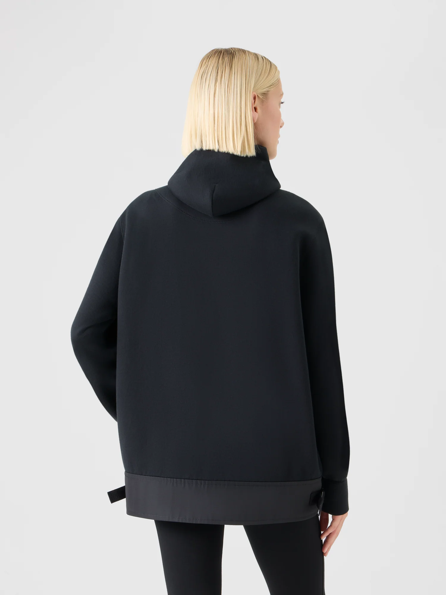Cotton-Blend Sweatshirt Jacket - Image 5