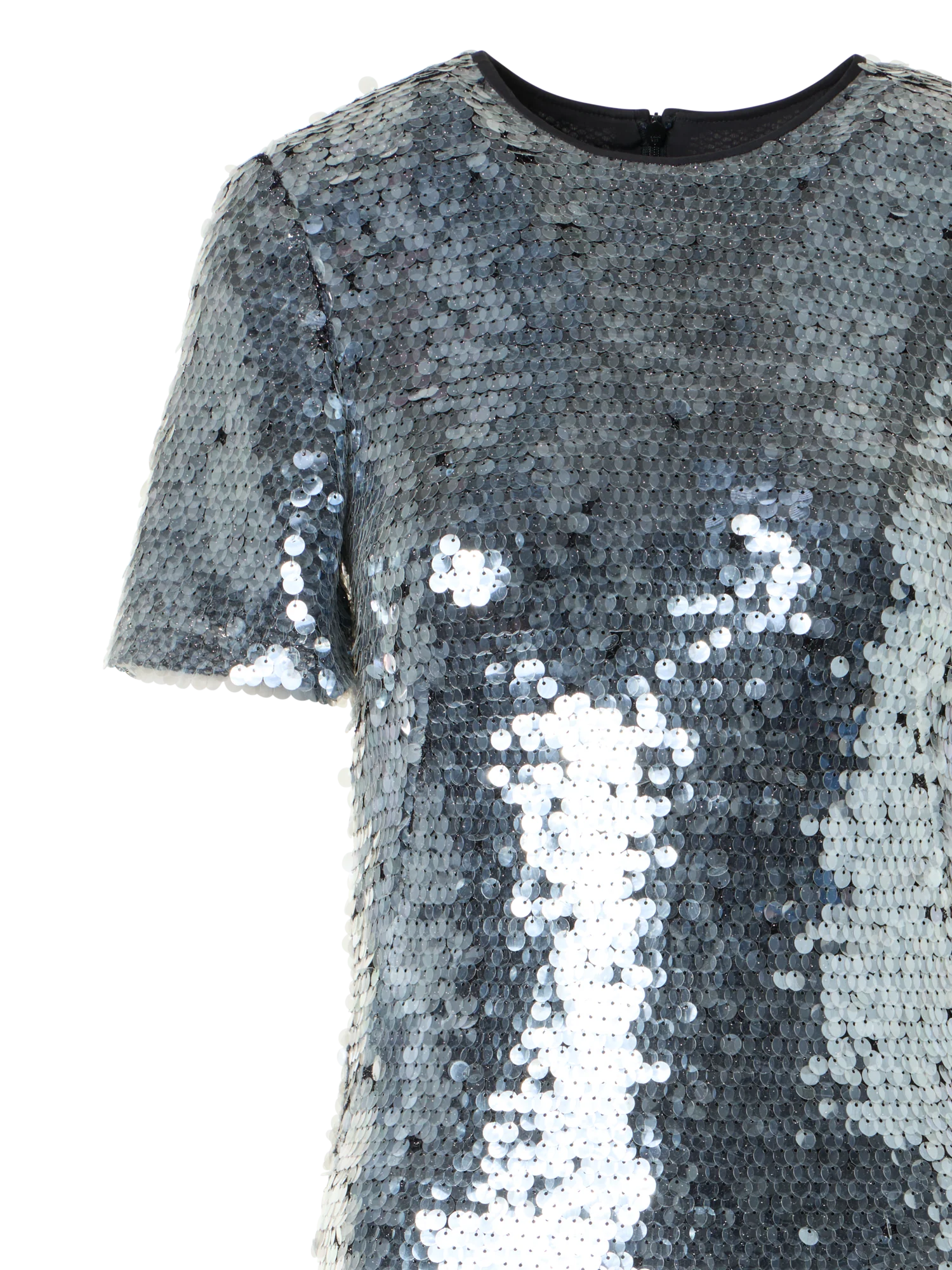 Lucid Sequin Embroidered Tulle Sheath Dress - Image 2