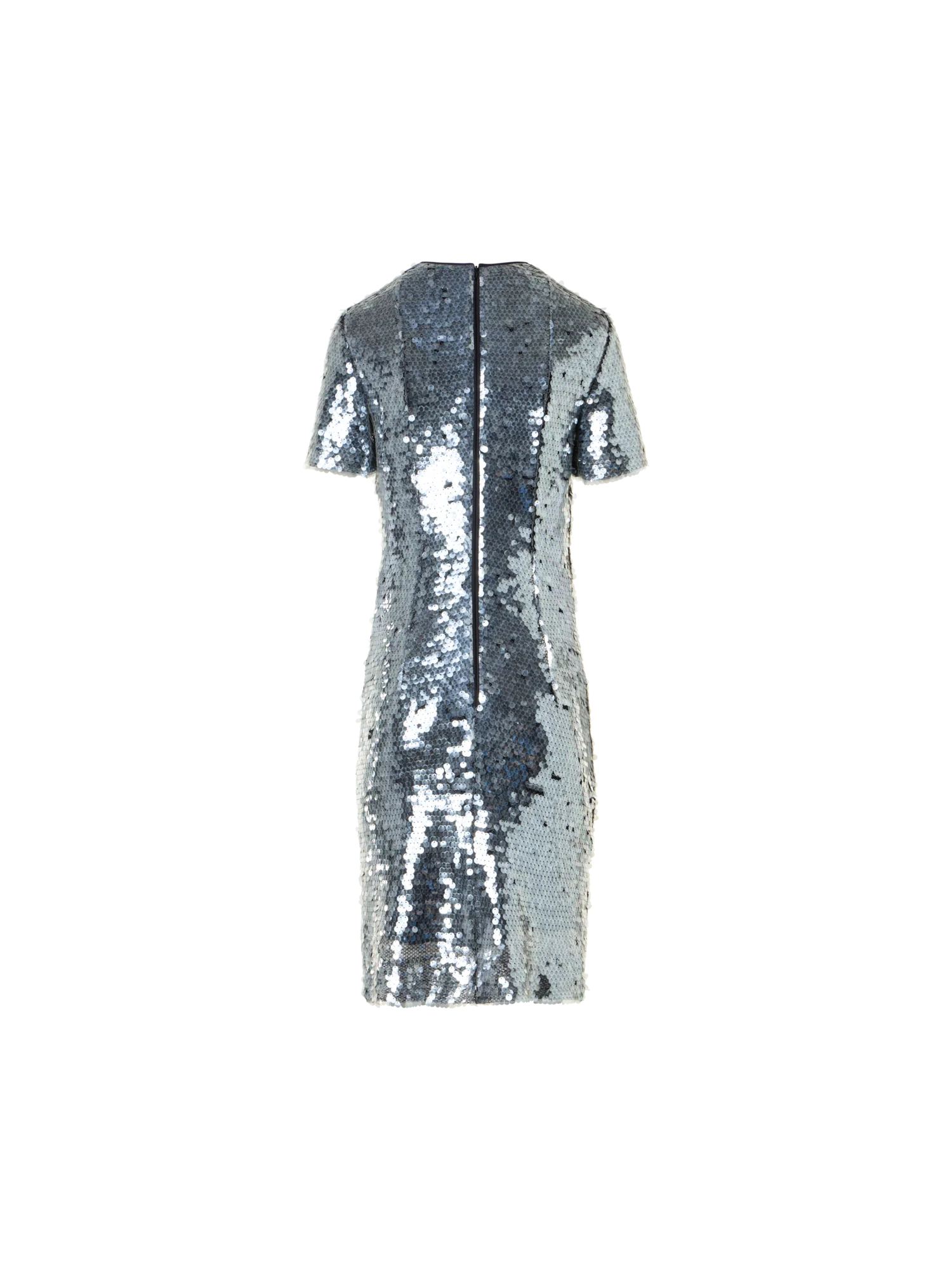 Lucid Sequin Embroidered Tulle Sheath Dress - Image 4