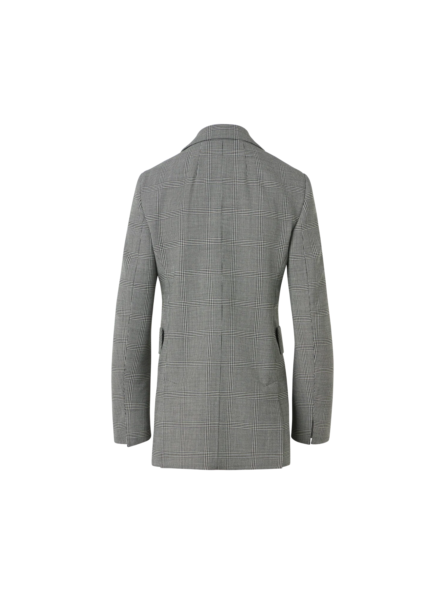 Prince of Wales Check Wool Stretch Double-Face Jacket - Image 5