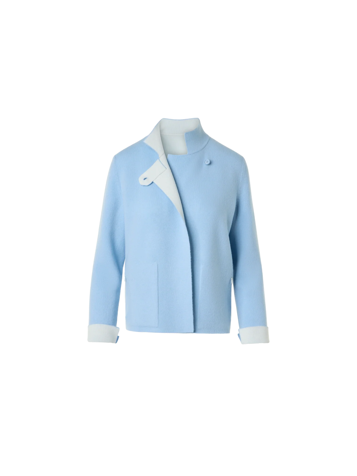 Reversible Cashmere Double-Face Jacket - Image 3