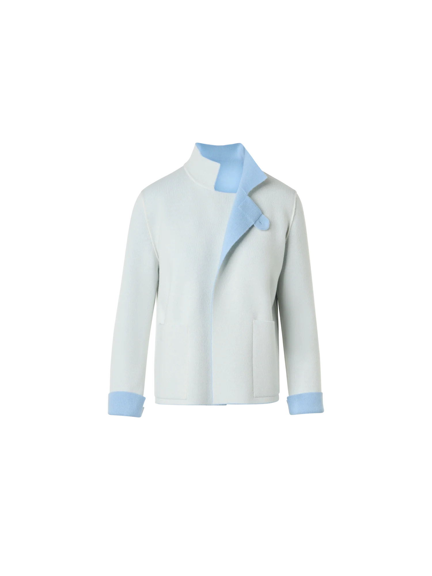 Reversible Cashmere Double-Face Jacket - Image 4