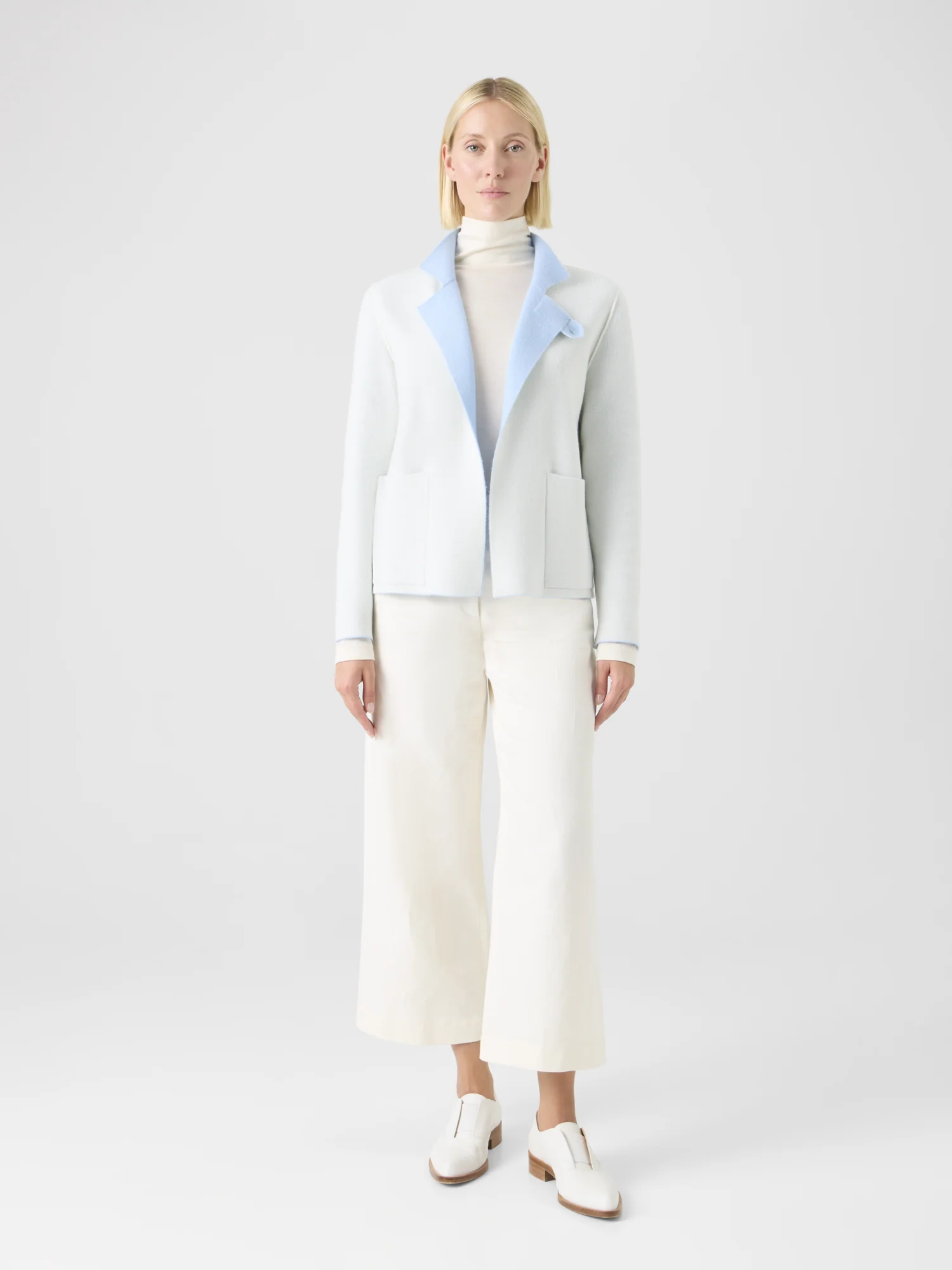 Reversible Cashmere Double-Face Jacket - Image 5