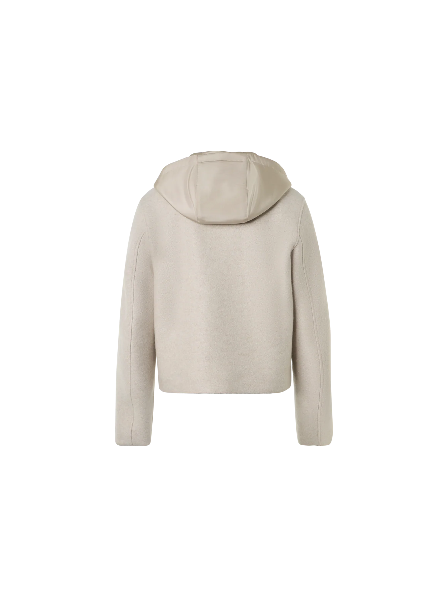 Reversible Jacket in Cashmere Jersey to Silk - Image 7