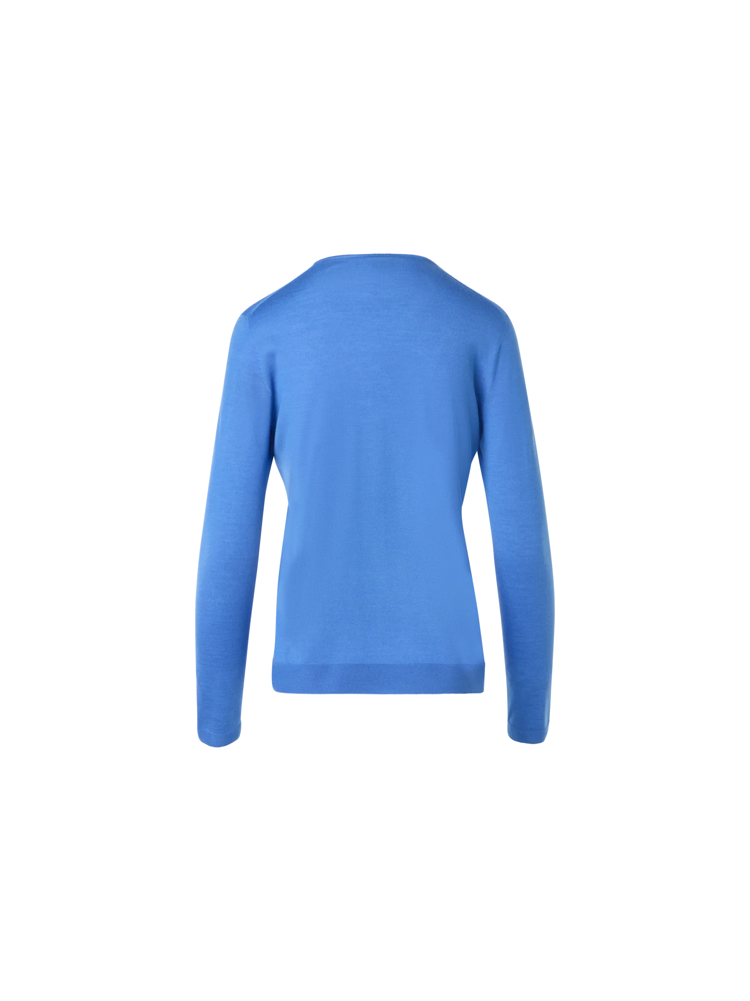 Seamless Crew Neck Sweater in Cashmere Silk - Image 6