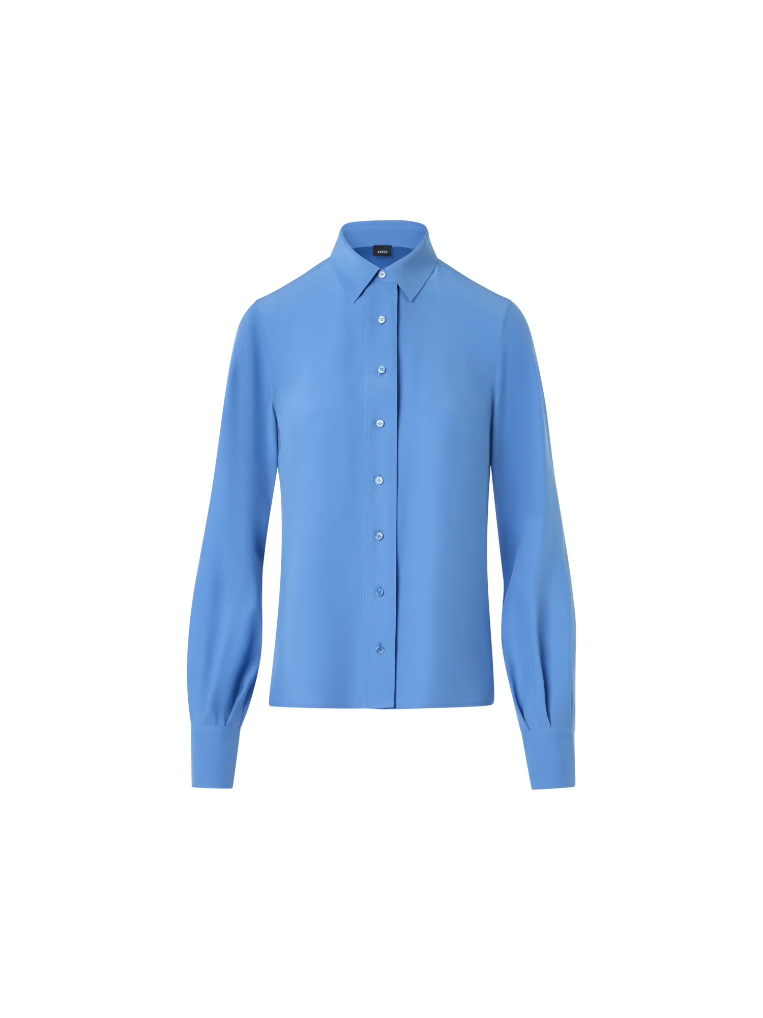 Silk Crêpe Tunic Blouse