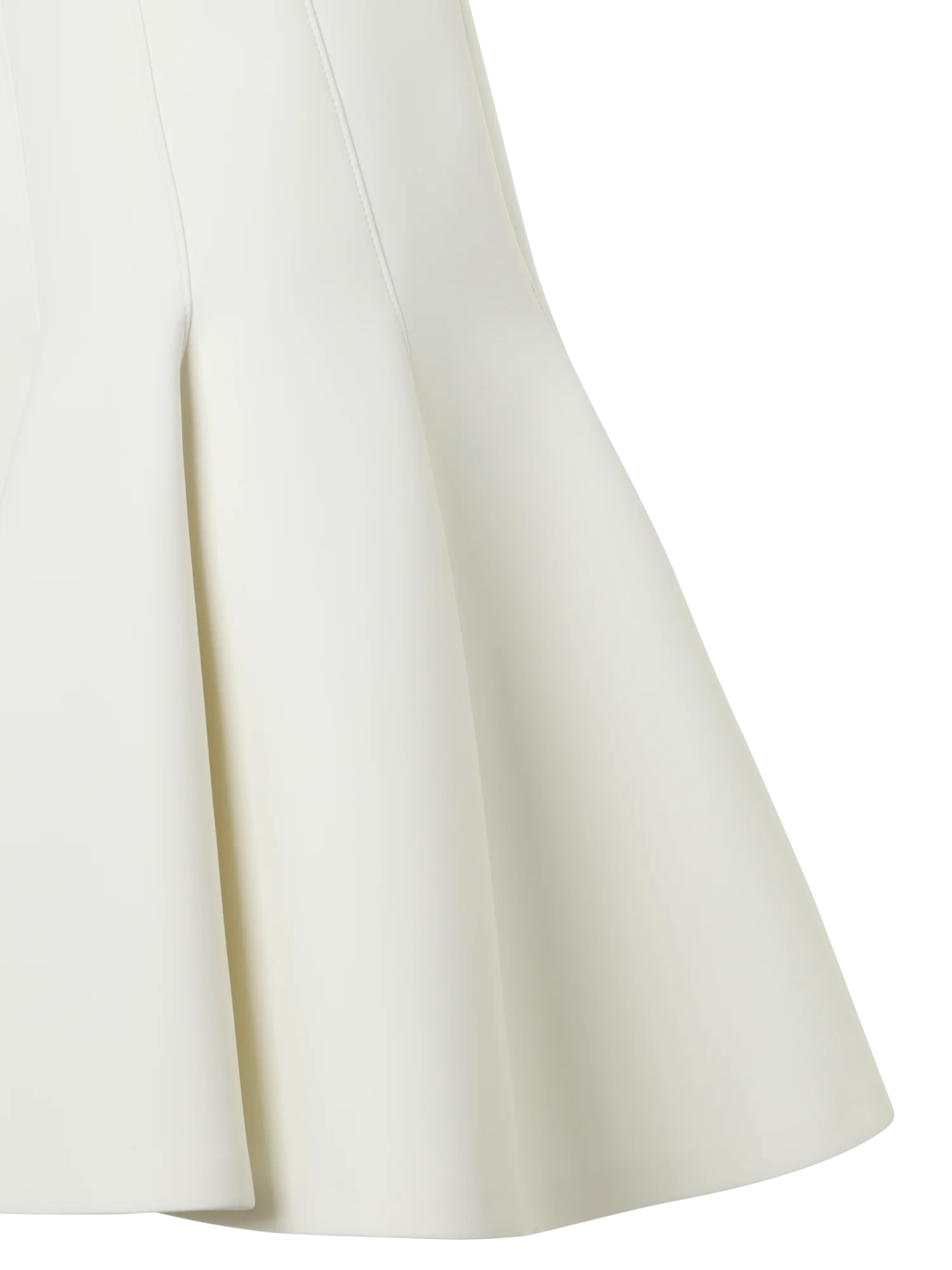 Sleeveless Techno Neoprene Fit-and-Flare Dress - Image 4