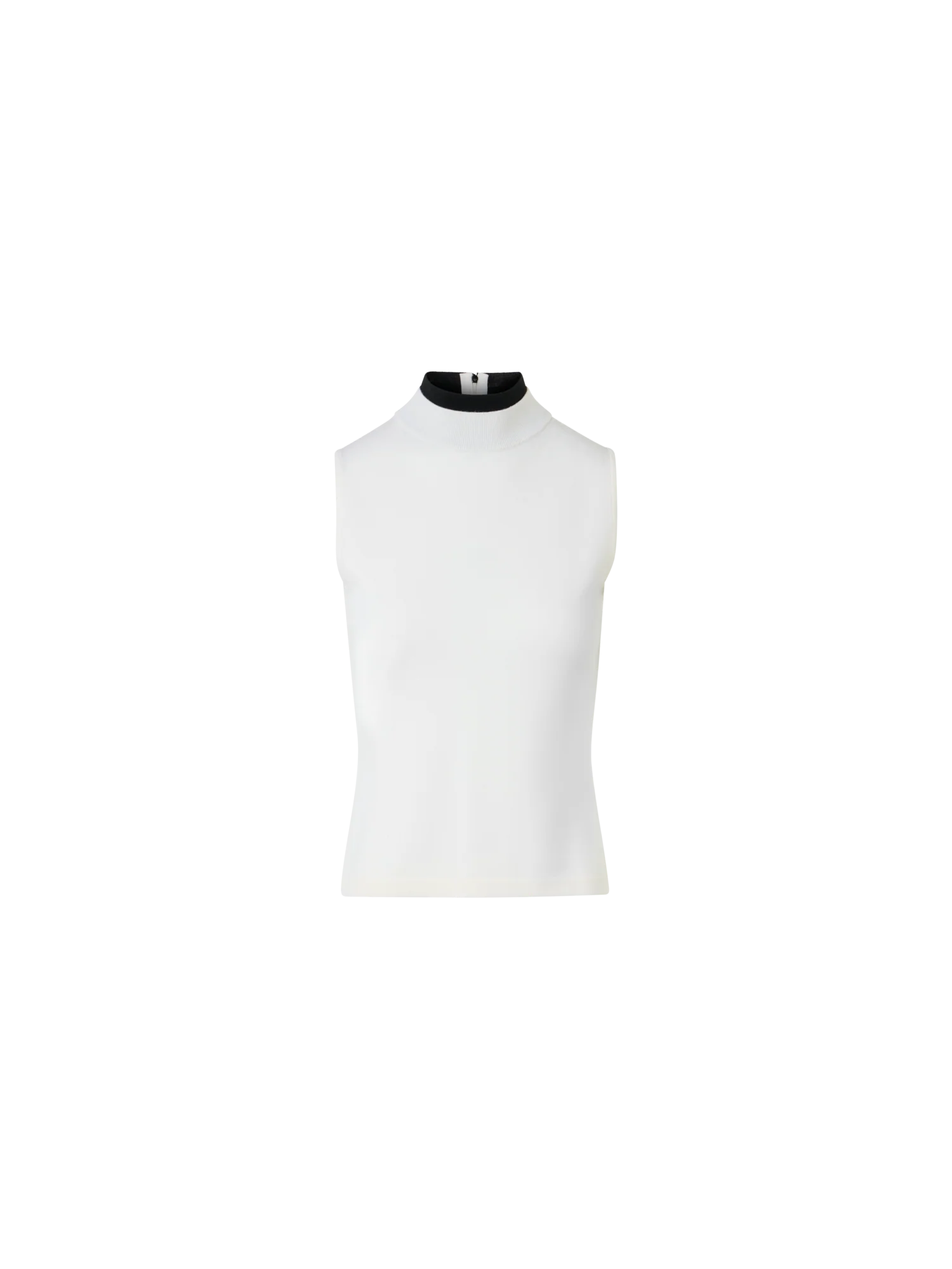 Trompe l’Oeil Merino Wool Knit Top