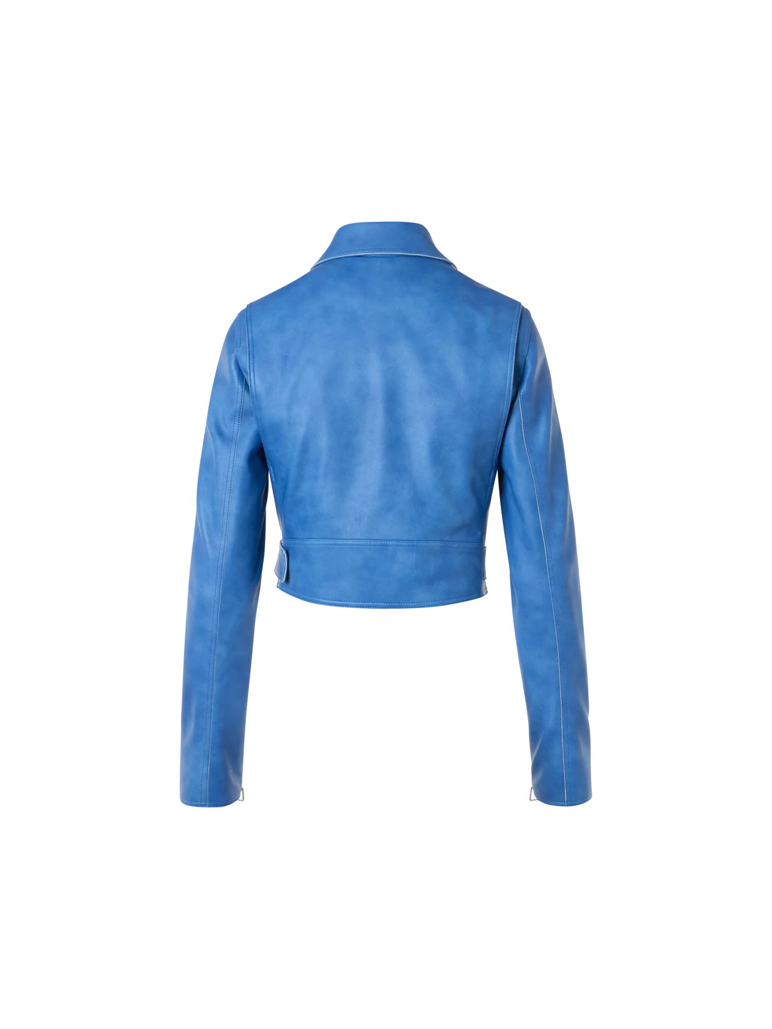 Vintage Lamb Nappa Biker Jacket - Image 5