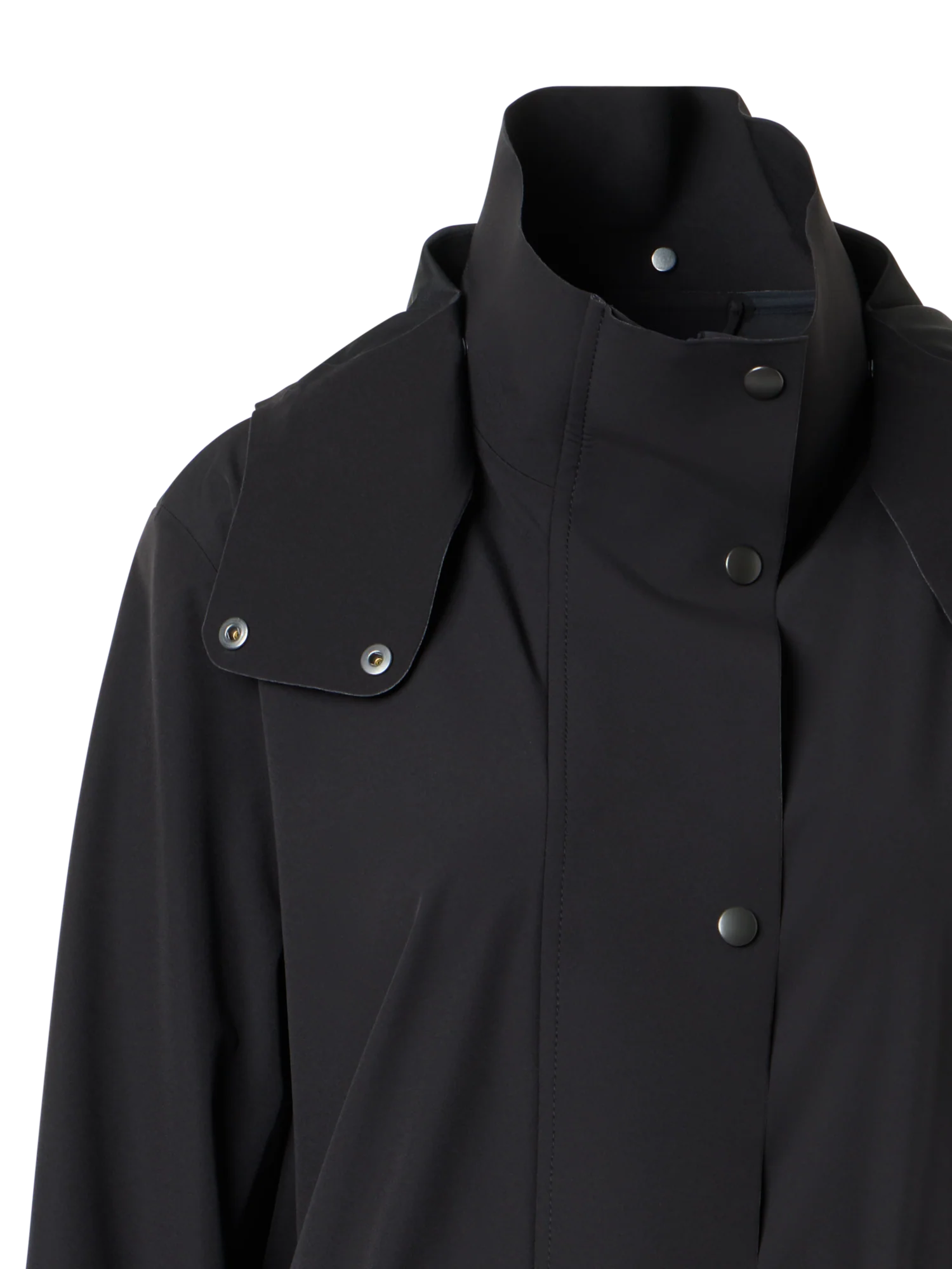 Water-Repellent Fitted Techno Parka - Image 3