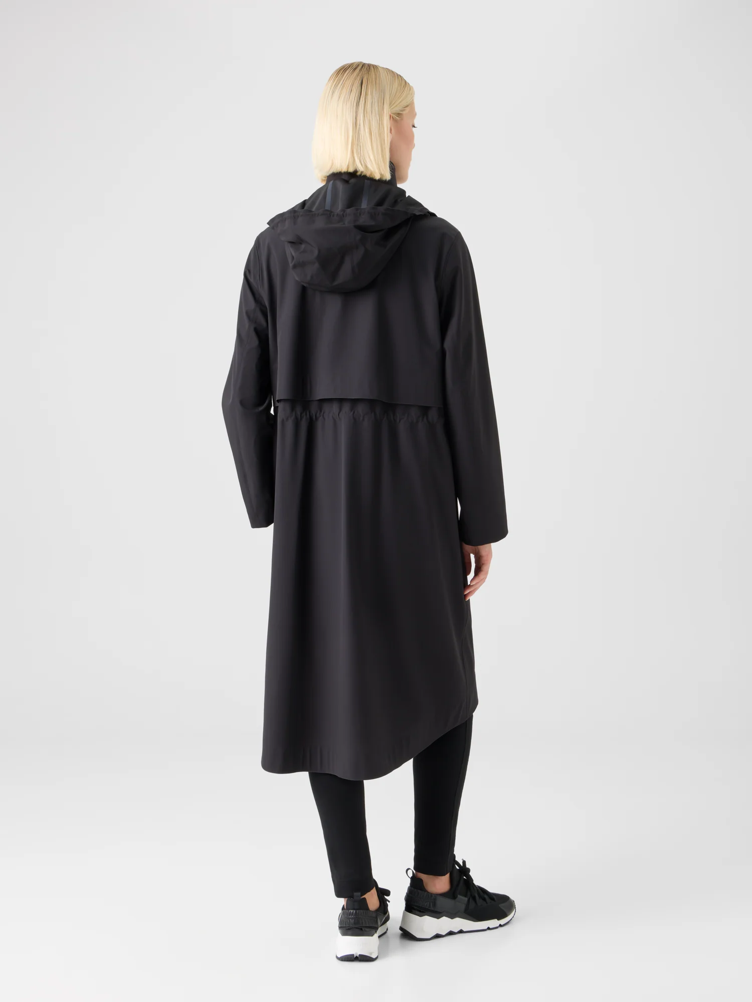 Water-Repellent Fitted Techno Parka - Image 6
