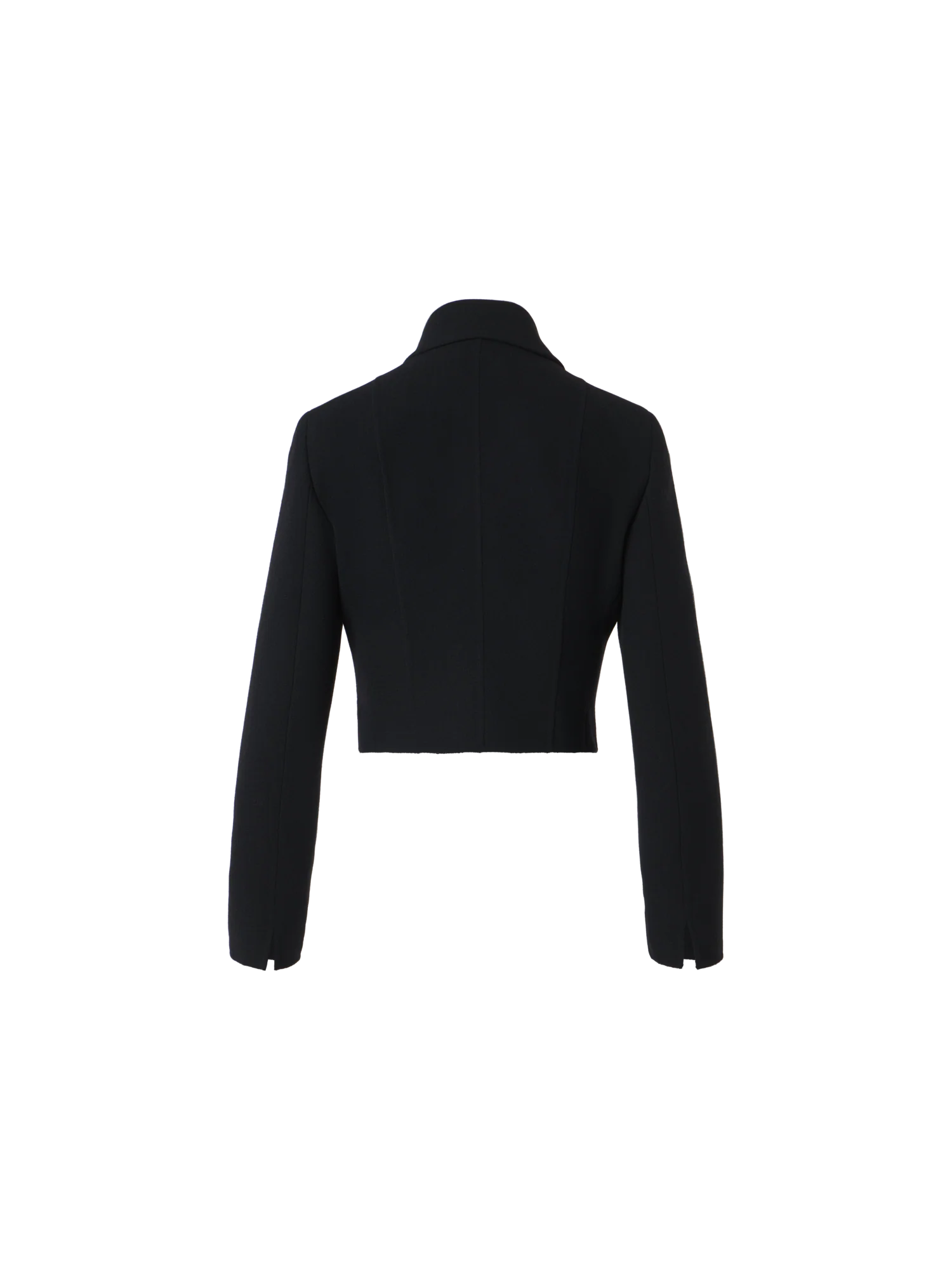 Wool Crêpe Double-Face Short Jacket - Image 6