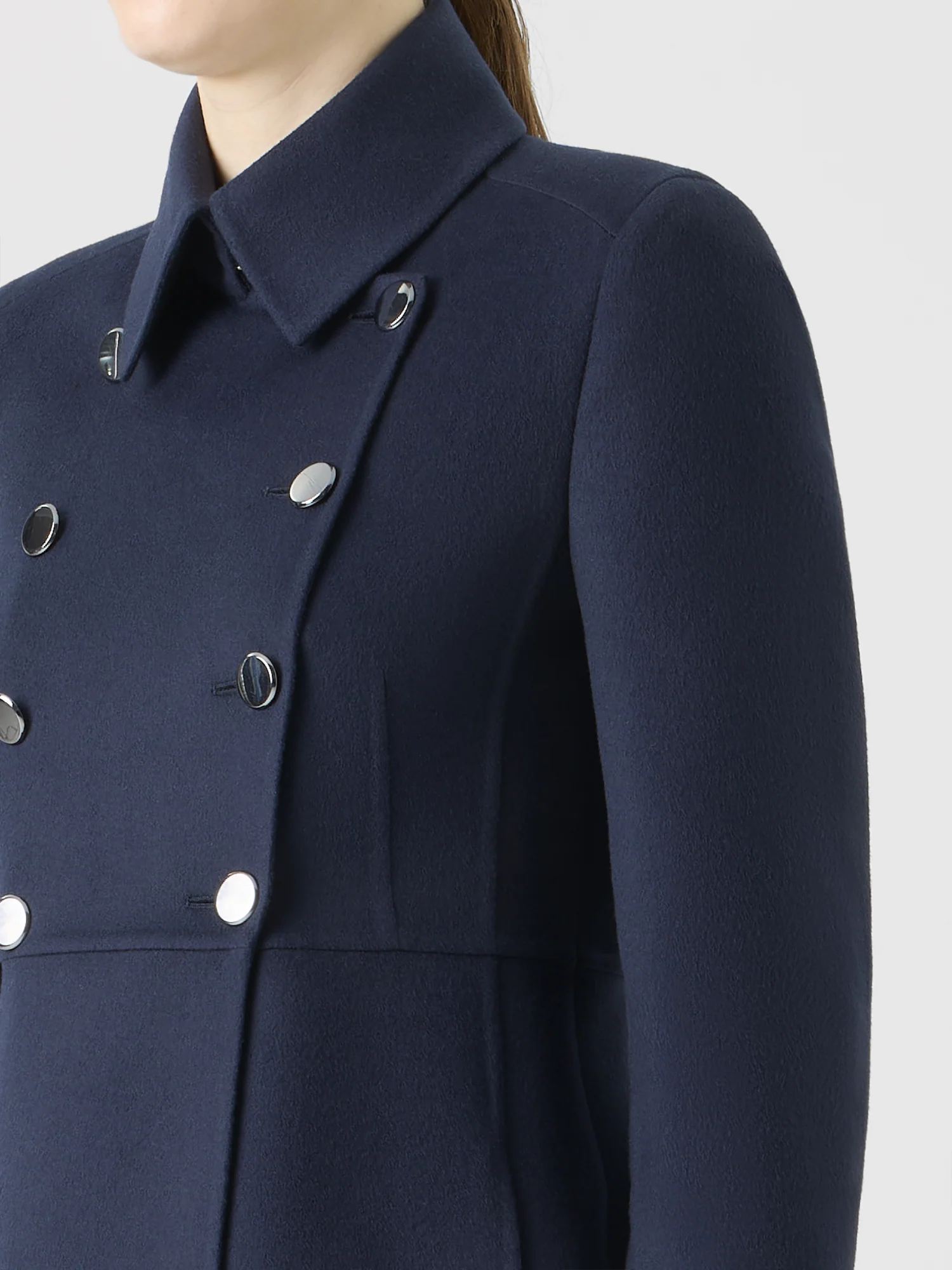 Wool Double-Face Short Coat - Image 3