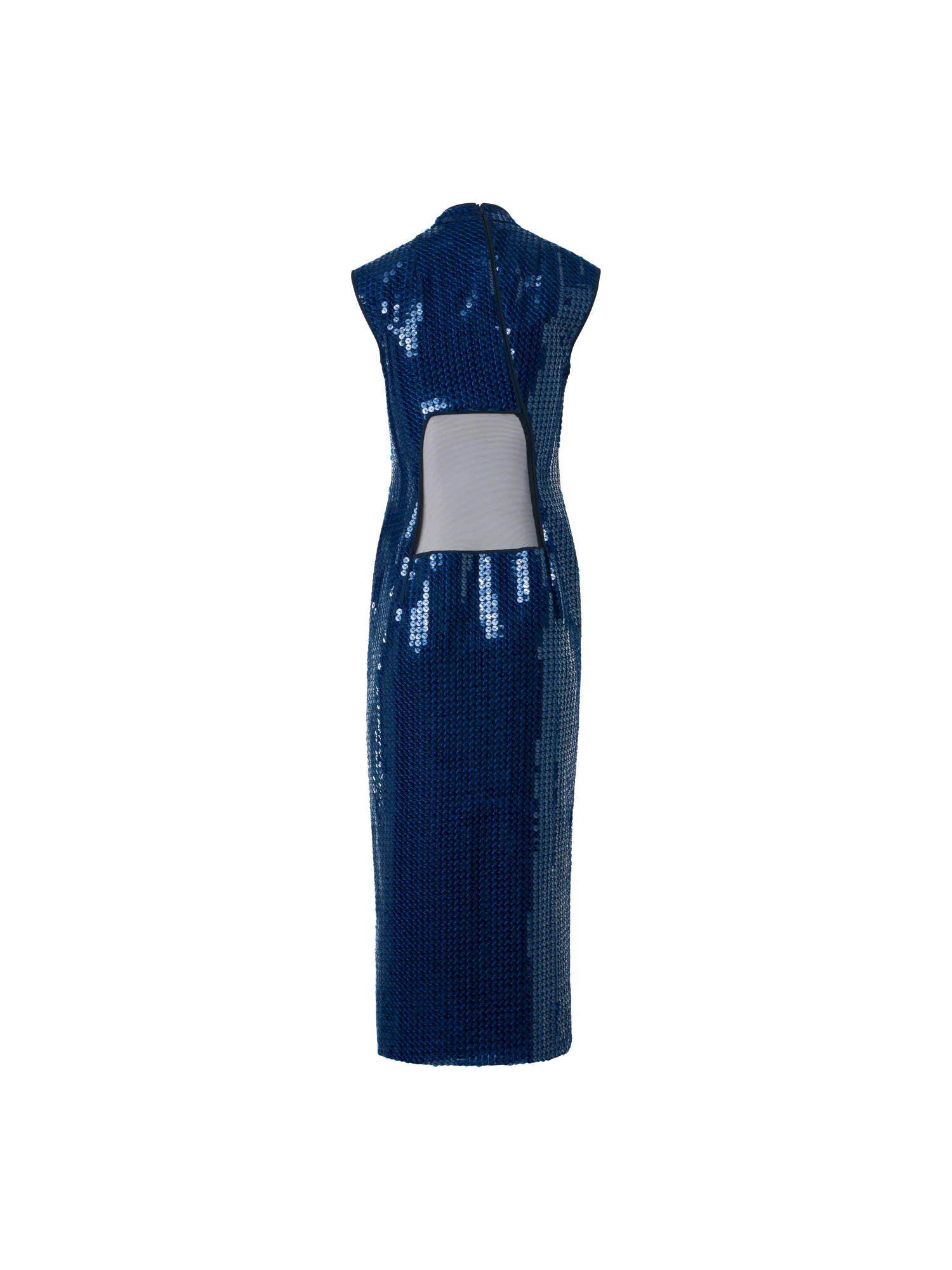 Wool Stretch Double-Face Sheath Dress - Image 2