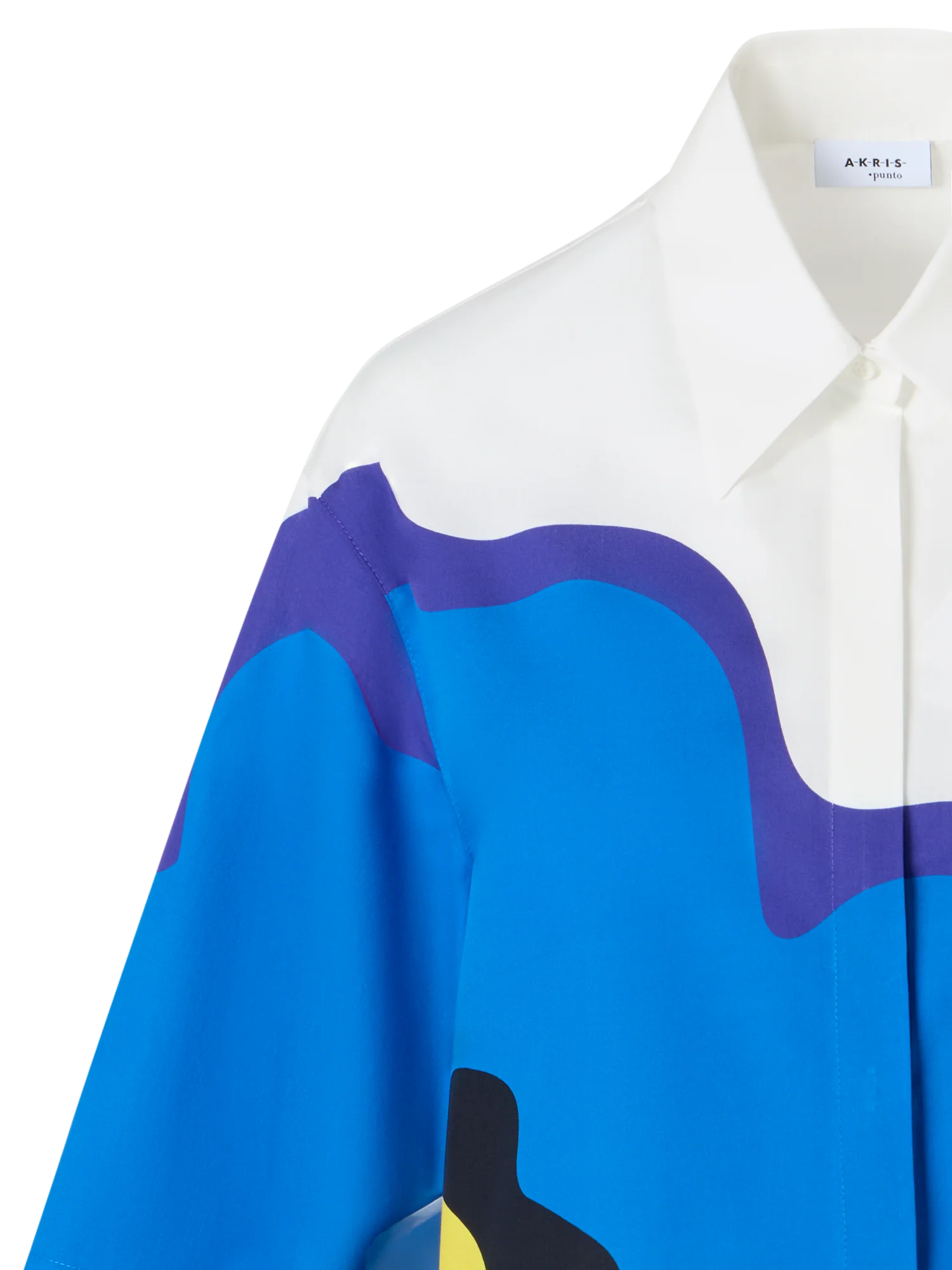XL Pop Dot Flower Print Shirt Blouse - Image 2
