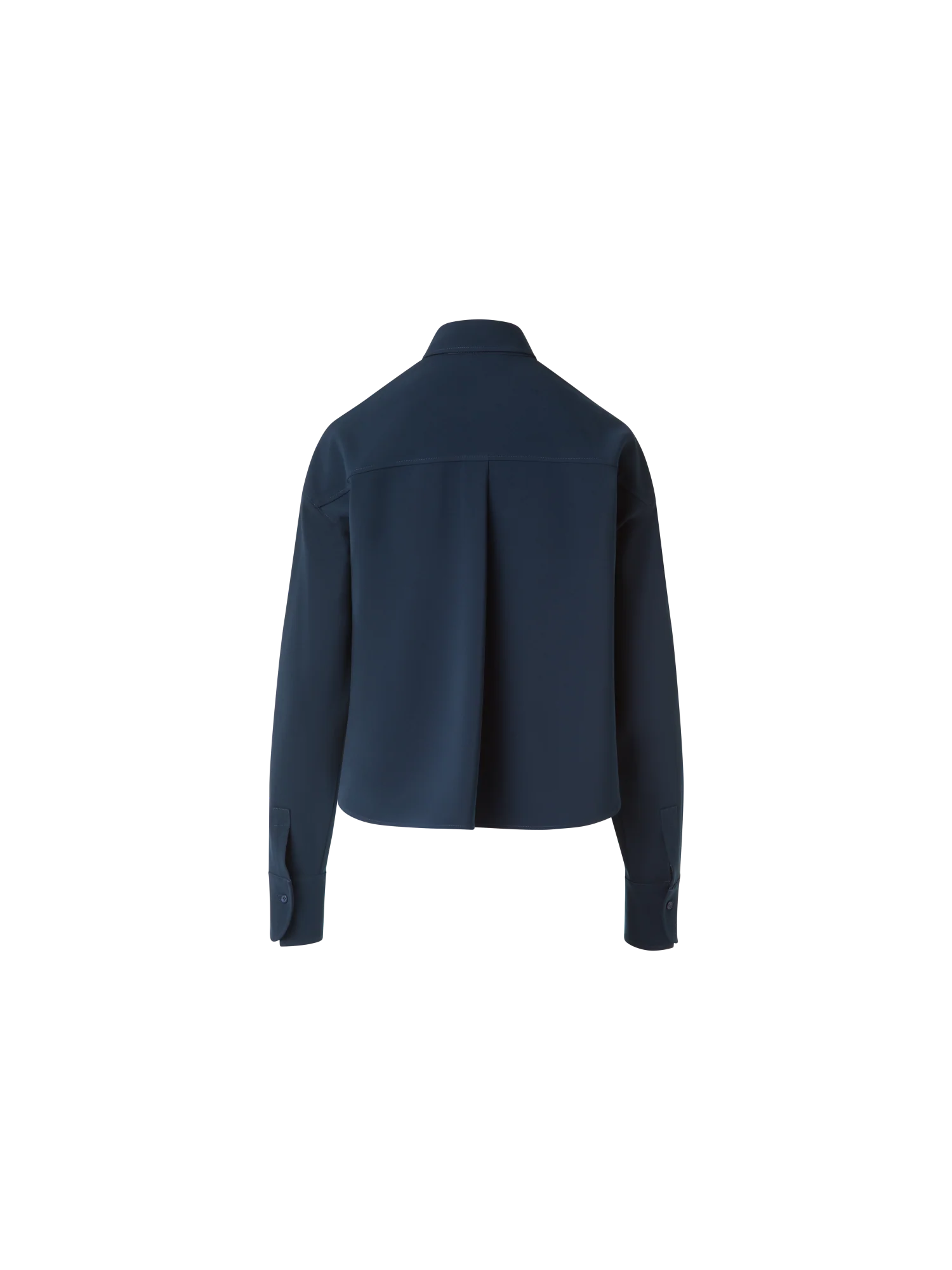 Cropped Boxy Blouse in Signature Laser Cut - Image 4