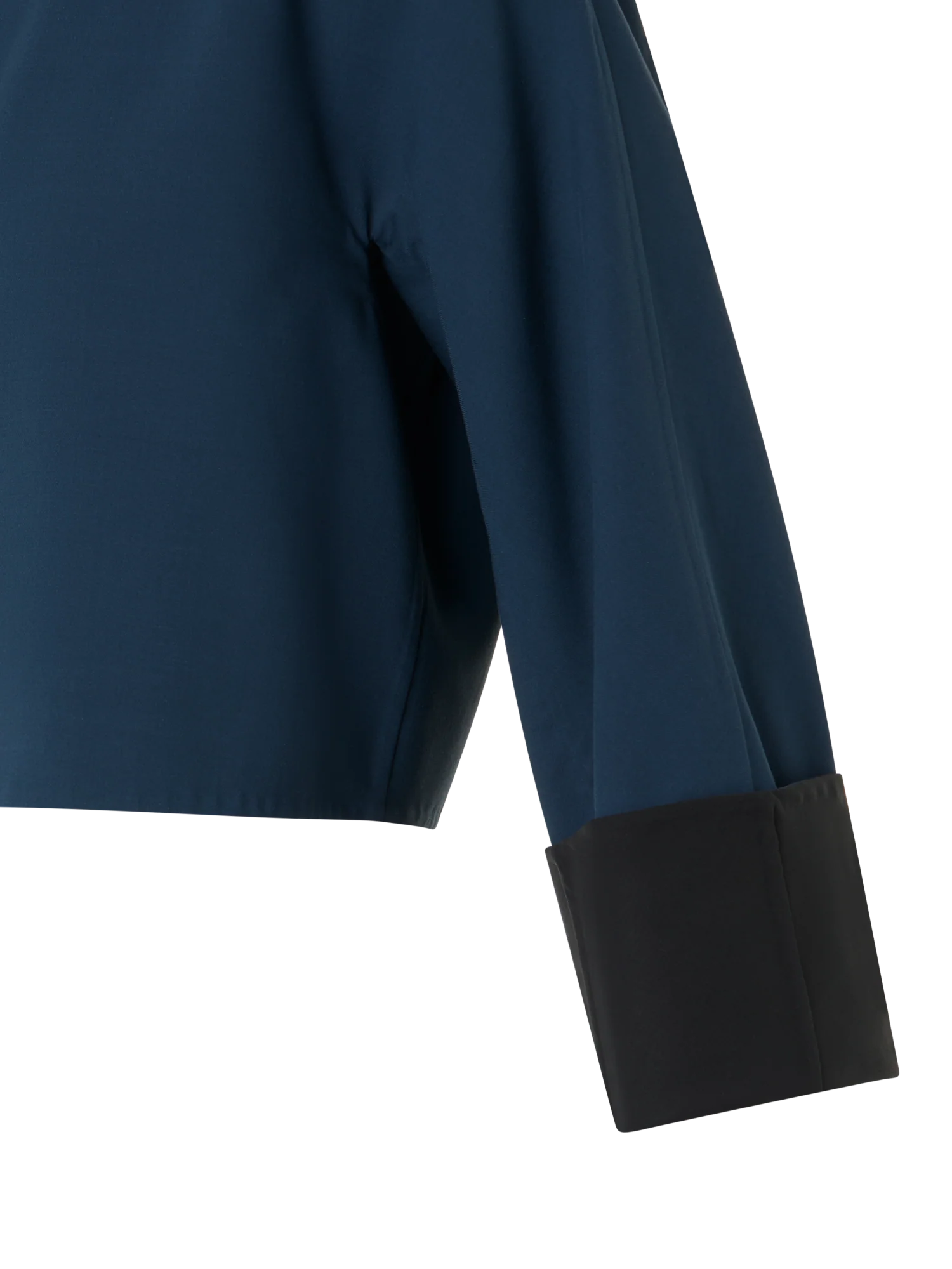 Cropped Jacket in Cotton Double-Face - Image 2