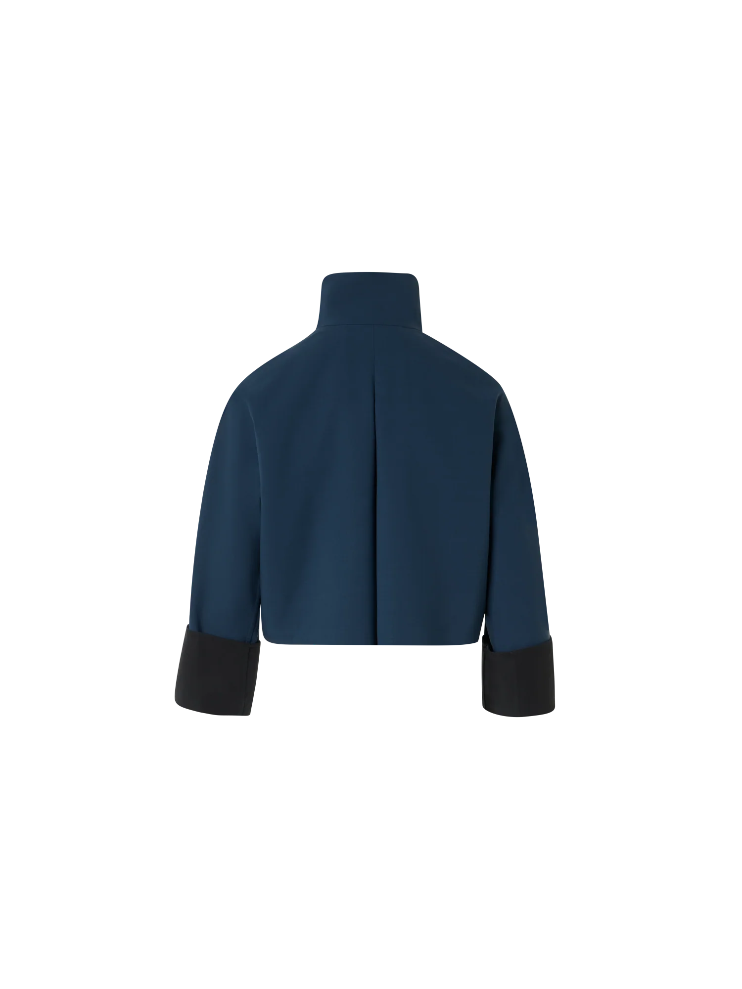 Cropped Jacket in Cotton Double-Face - Image 3