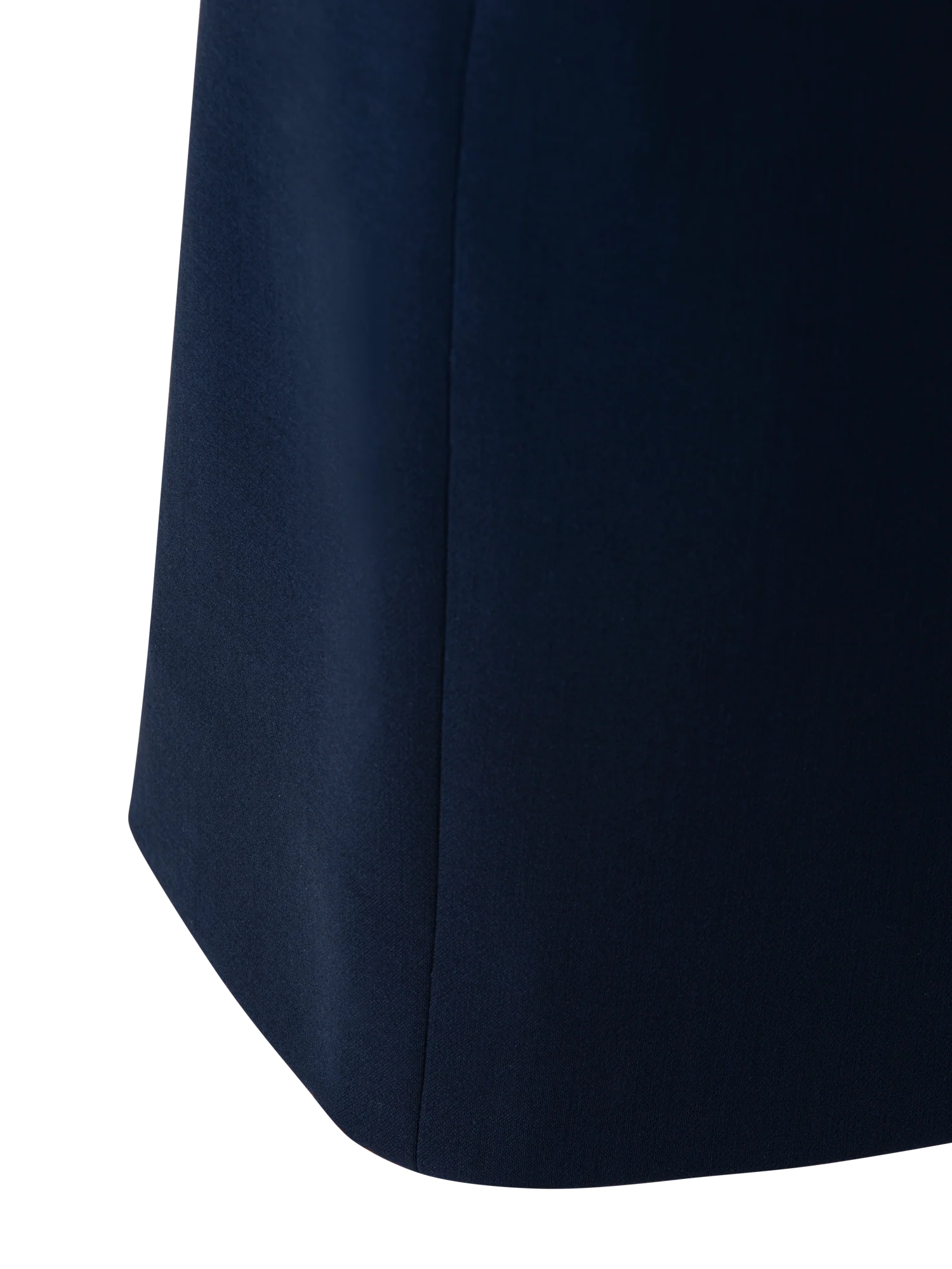 Wool Double-Face Pencil Skirt with Zip Pockets - Image 4