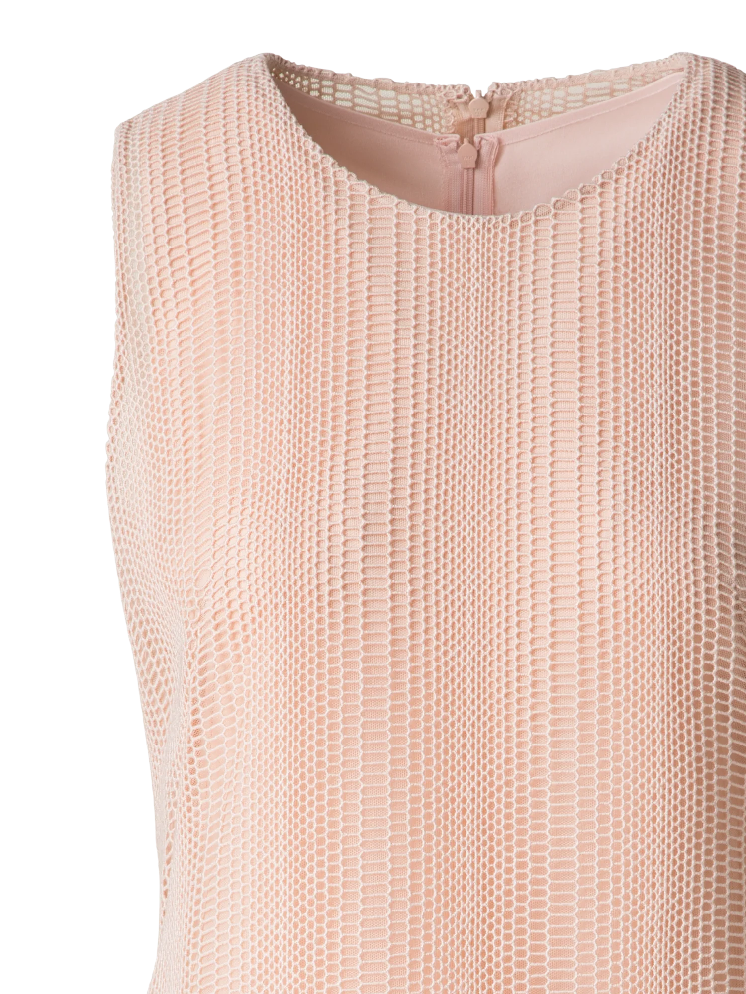 Embroided Cocktail Dress with Waves - Image 5