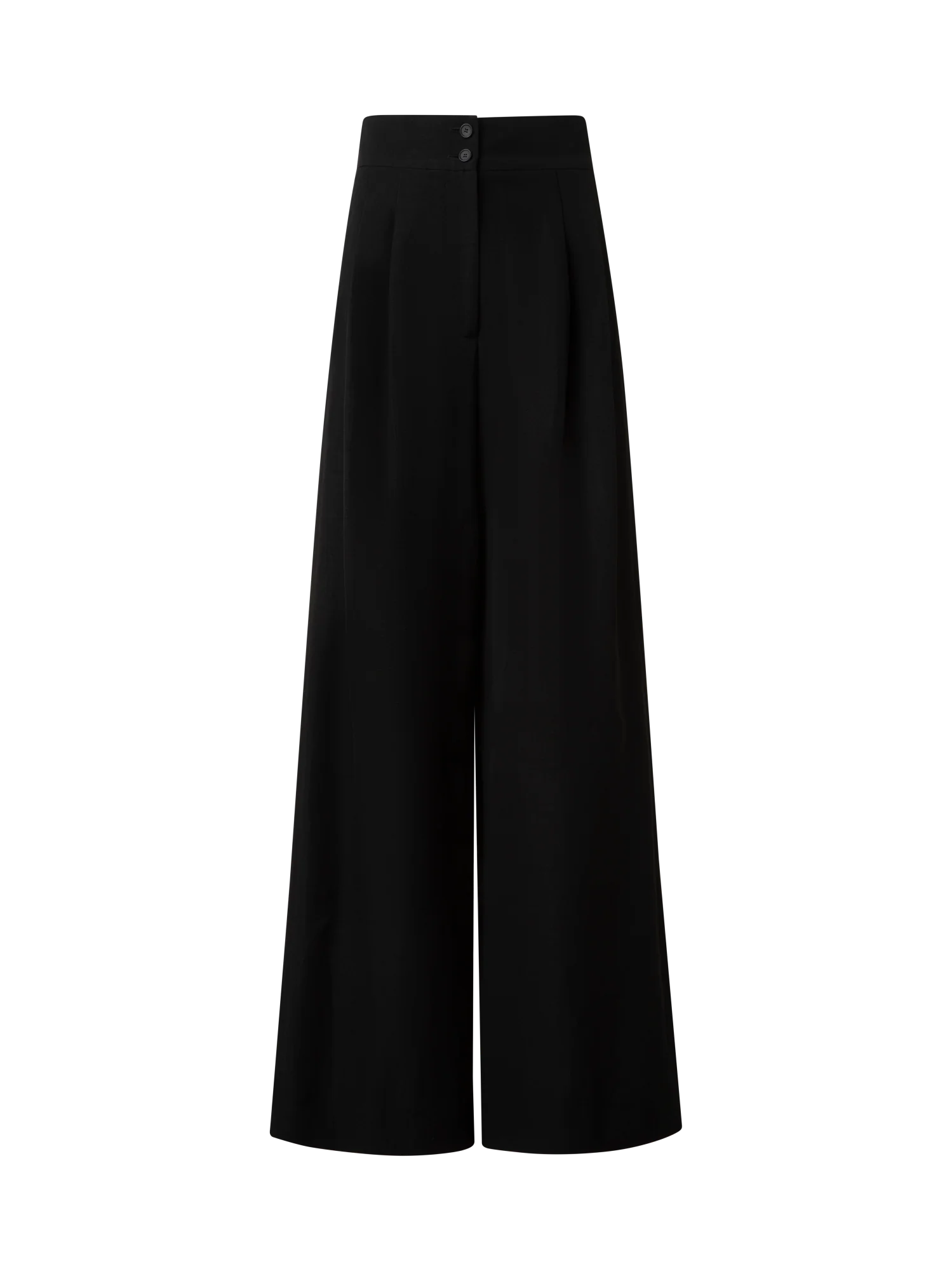 Extra Wide Palazzo Viscose Linen Blend Pants