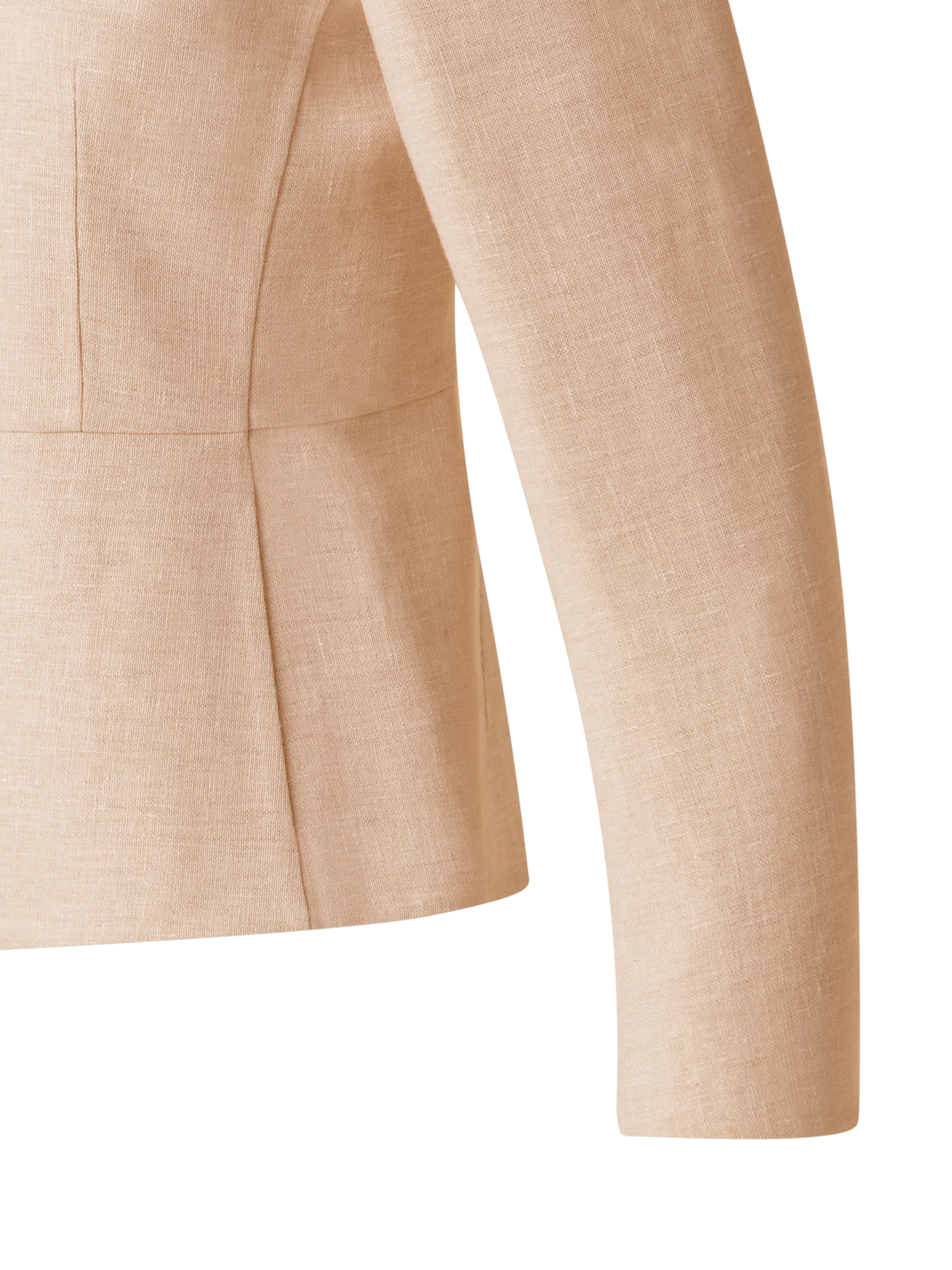 Fitted Jacket in Linen Double-Face - Image 2